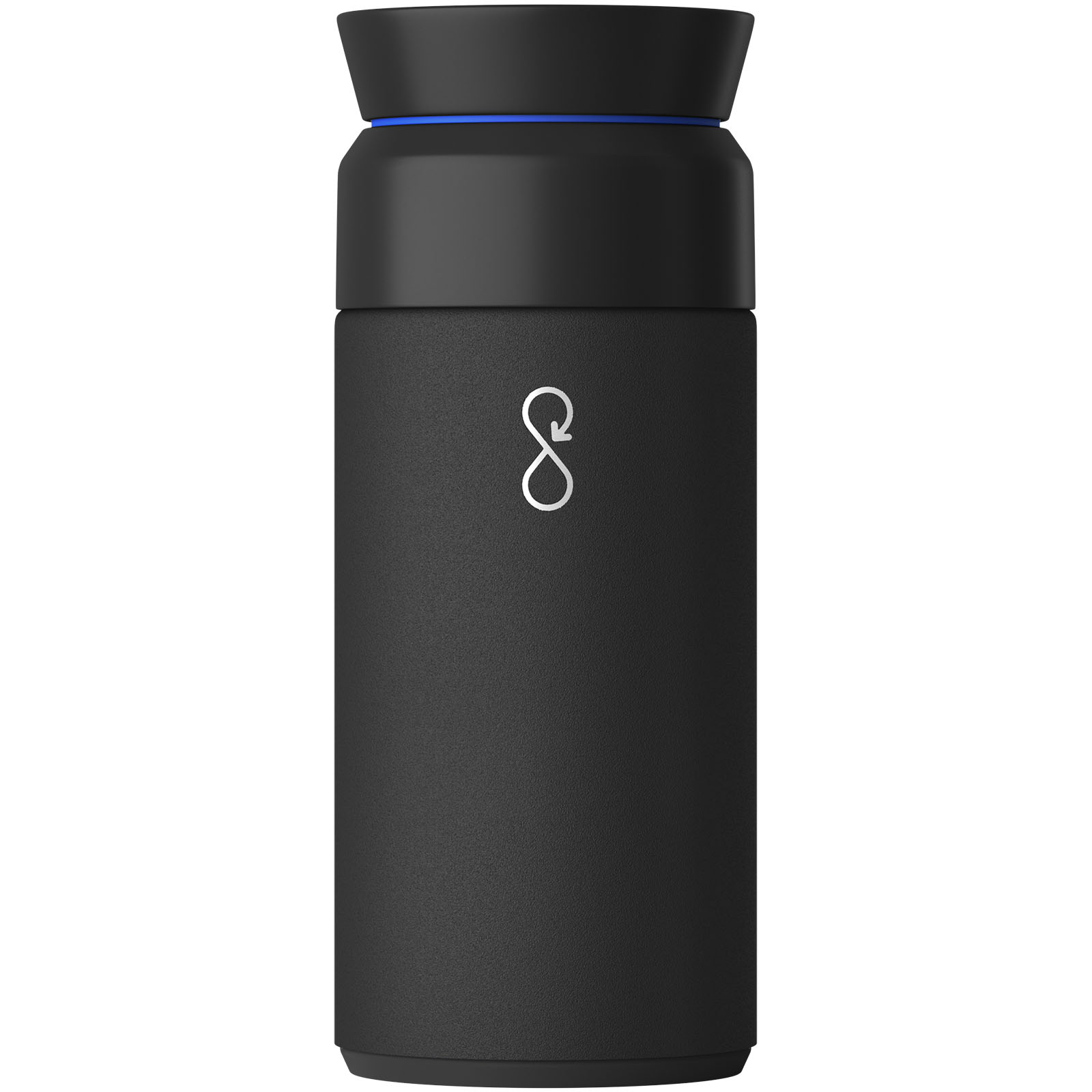 Ocean Bottle 350 ml Brew Flask obsidian-schwarz