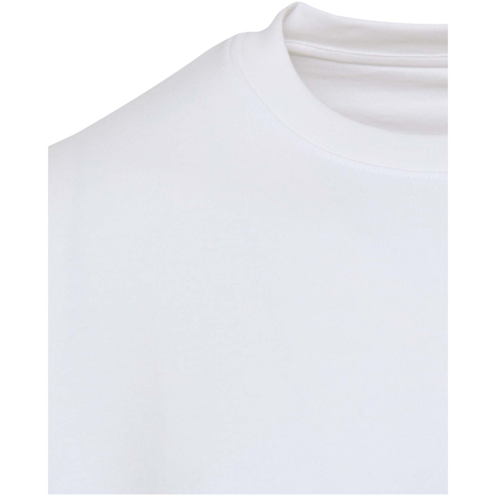 Boris Oversize Sweatshirt mit Rundhalsausschnitt aus recycelter 280 g/m2 Bio Baumwolle (OCS), unisex weiss