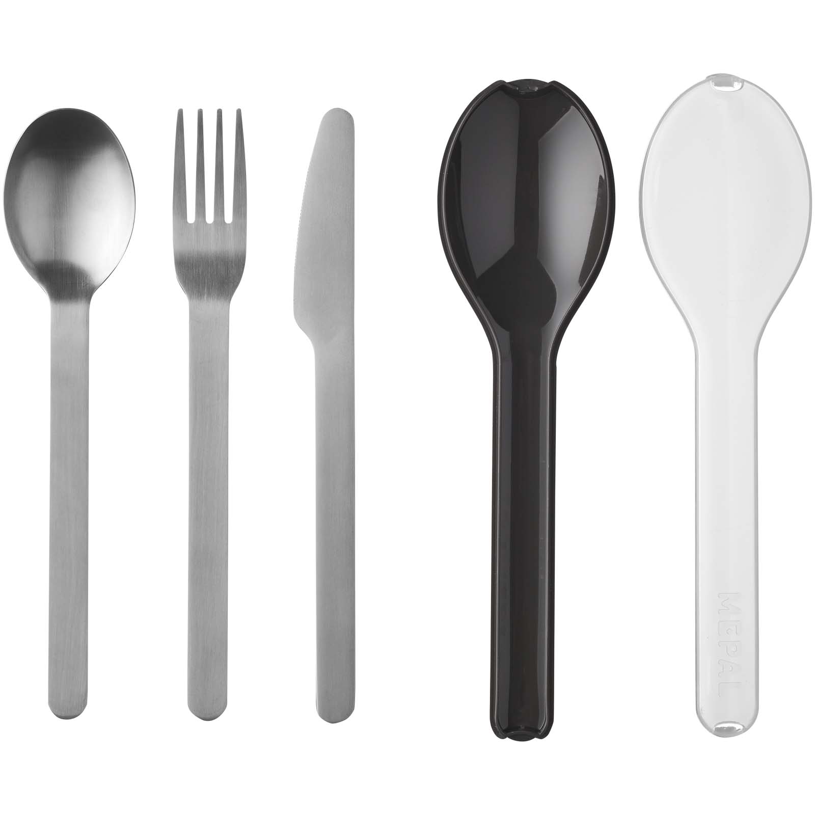 Mepal Ellipse Besteckset schwarz