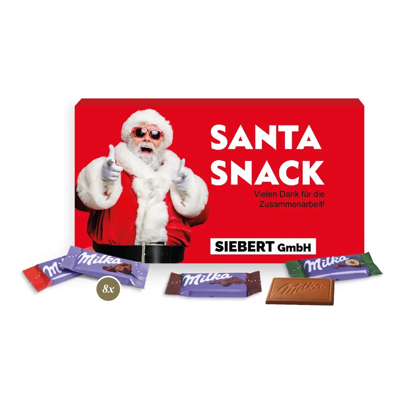 Milka Schokotäfelchen in Präsentbox