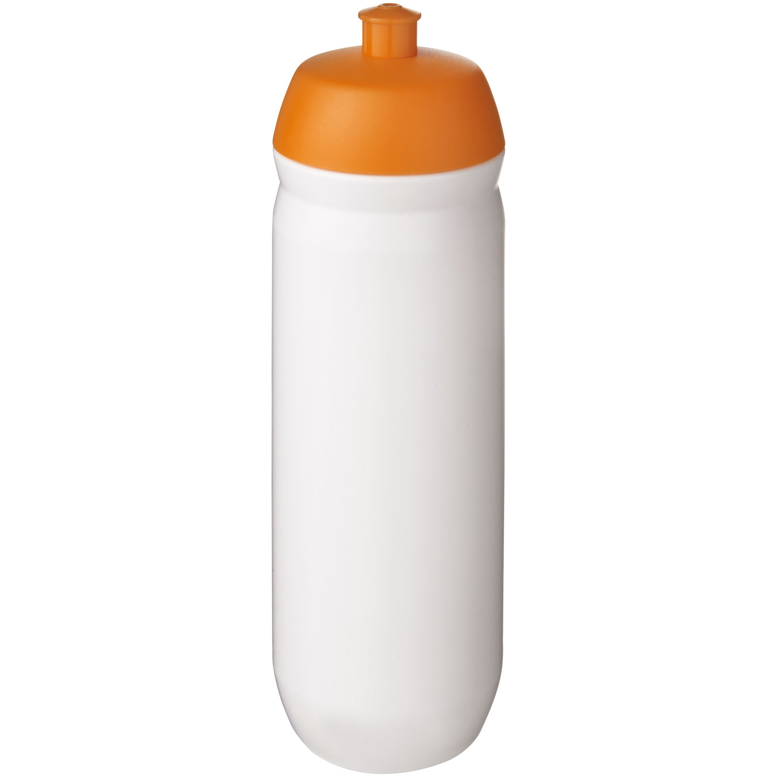 HydroFlex™ 750 ml Squeezy Sportflasche orange, weiss