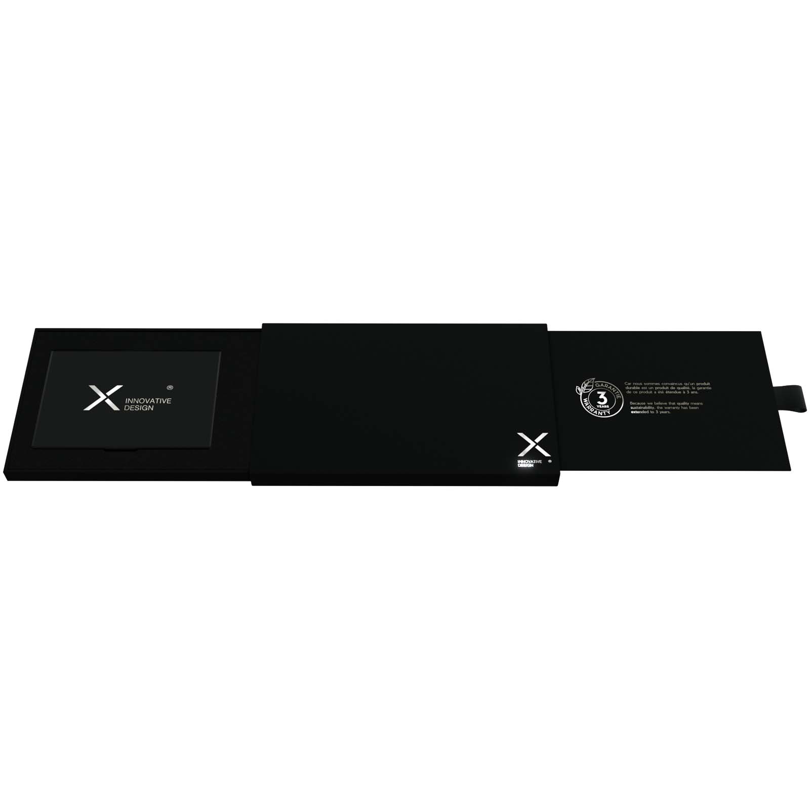 SCX.design P22 5000 mAh ultradünne, magnetische Powerbank schwarz