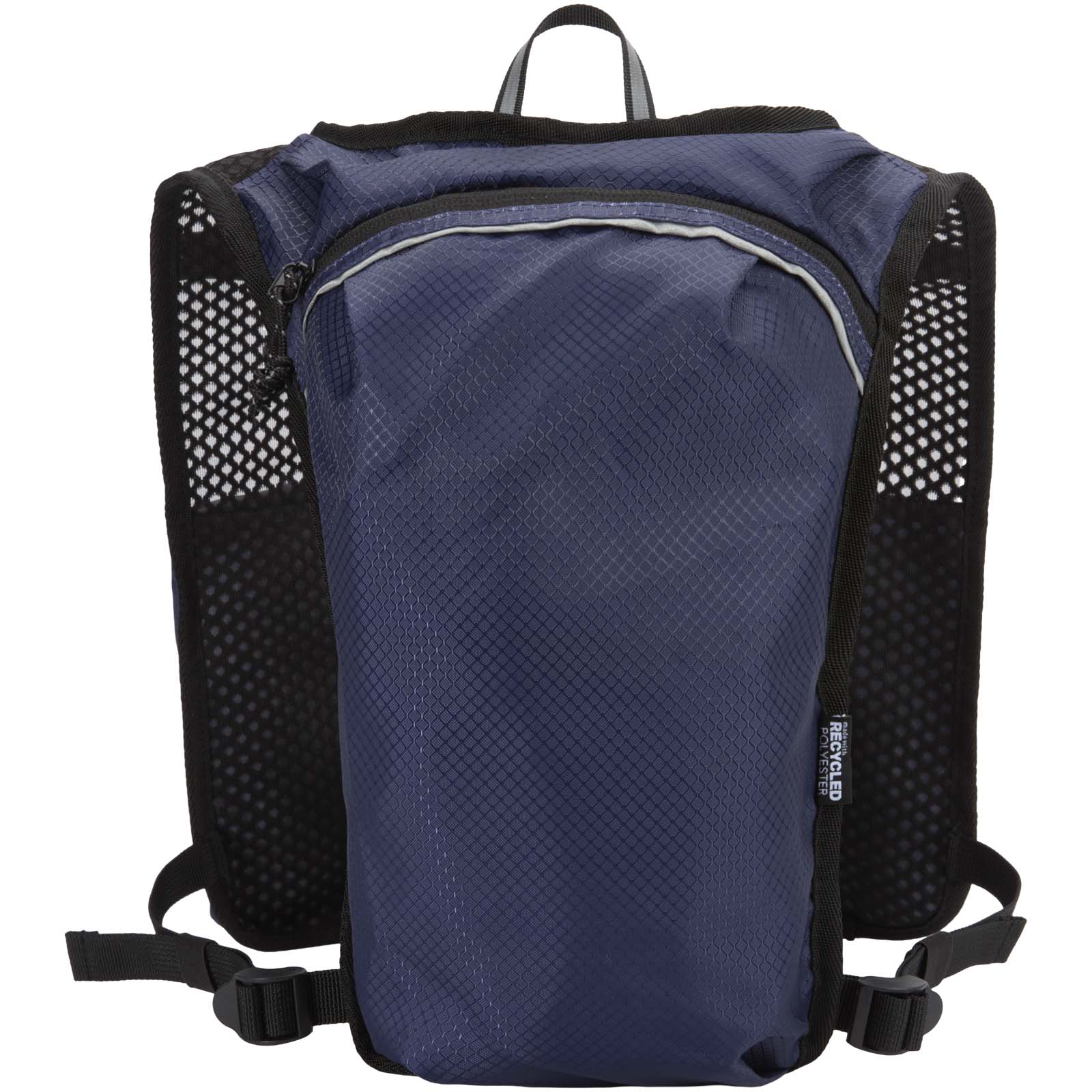 Varyon GRS-recycelte Laufweste mit Trinkfunktion 5 L navy