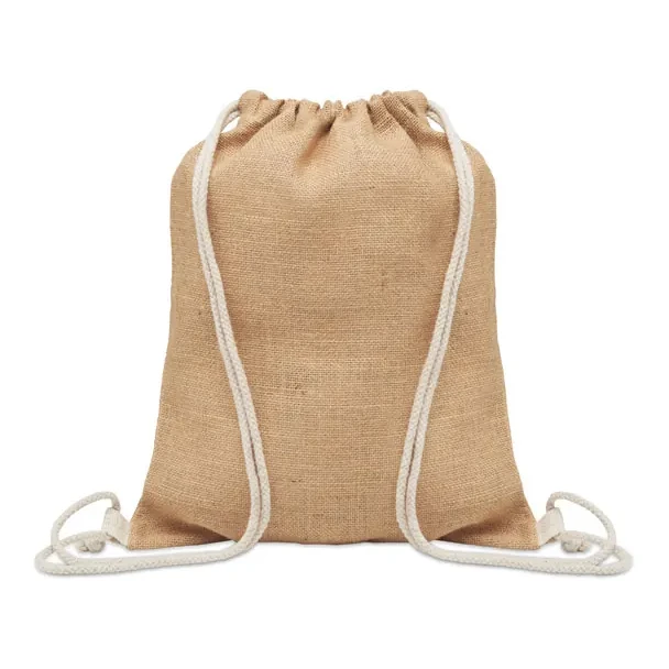 Jute Beutel mit Kordelzug