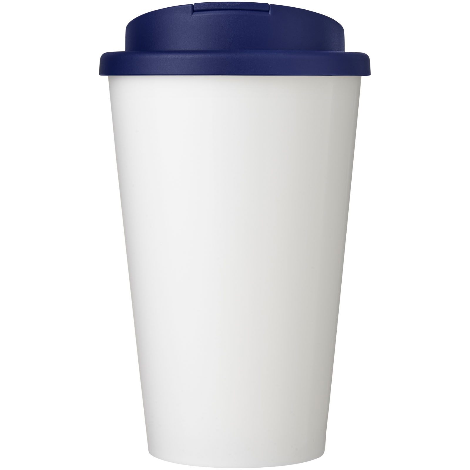Brite-Americano® 350 ml Isolierbecher mit auslaufsicherem Schraubverschluss weiss, blau