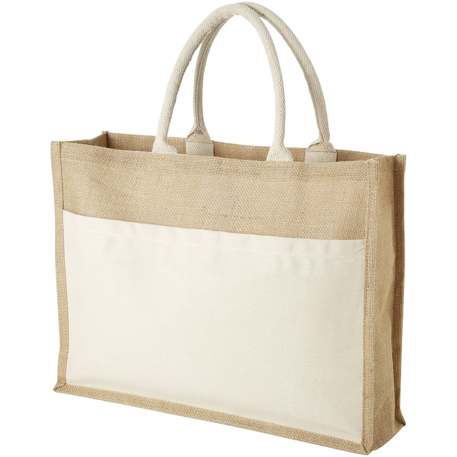Mumbay Jute Tragetasche 18L natur, natural