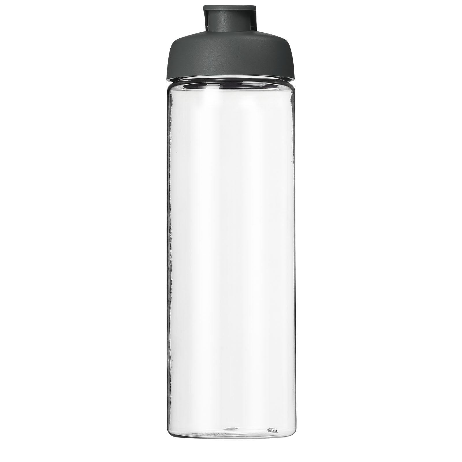 H2O Active® Vibe 850 ml Sportflasche mit Klappdeckel transparent, grau