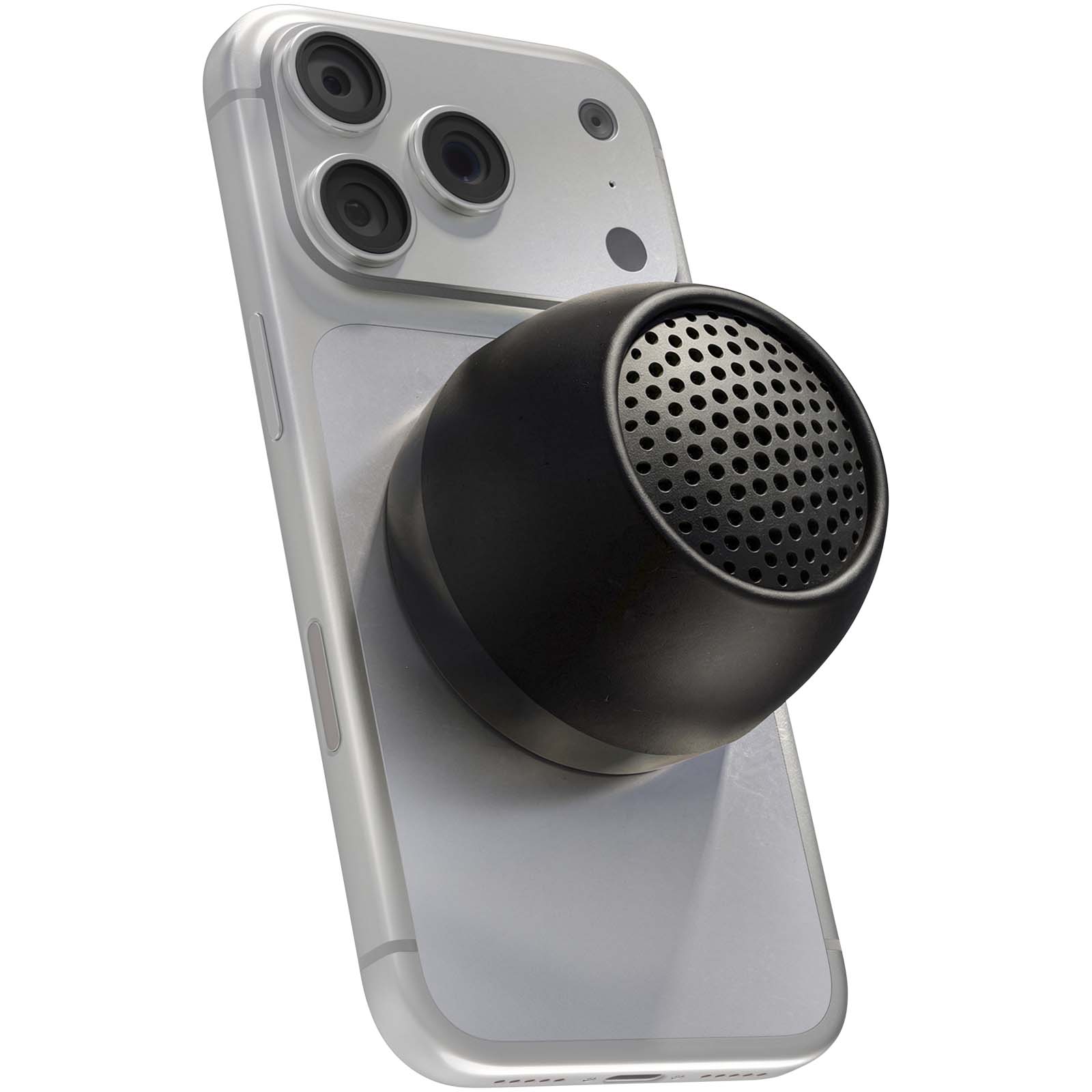 Boompods Zero Snap 5W magnetischer, wasserdichter, kabelloser Lautsprecher schwarz