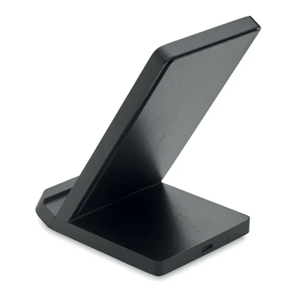Draadloze bamboe oplaadstation
