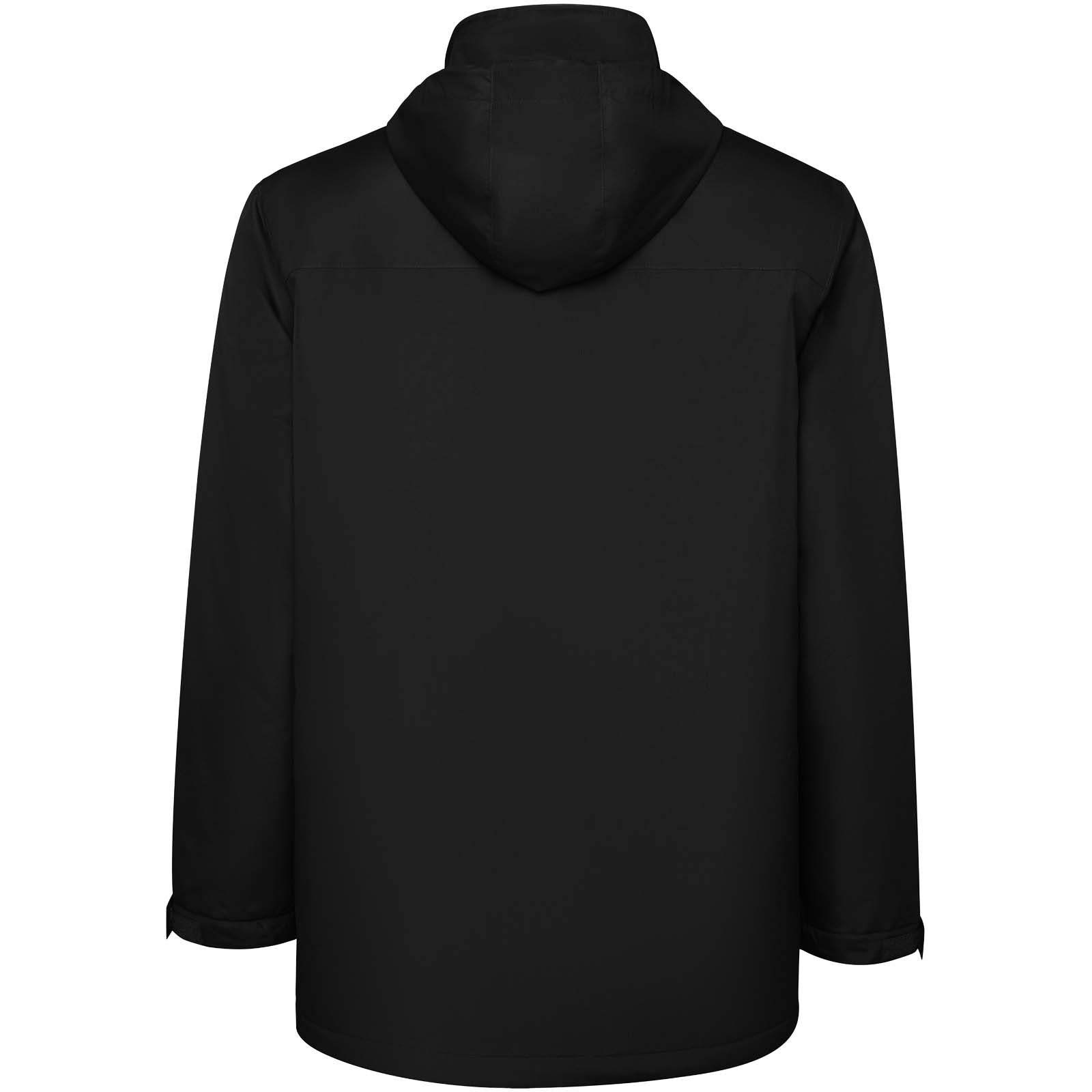 America wattierter Parka für Herren schwarz