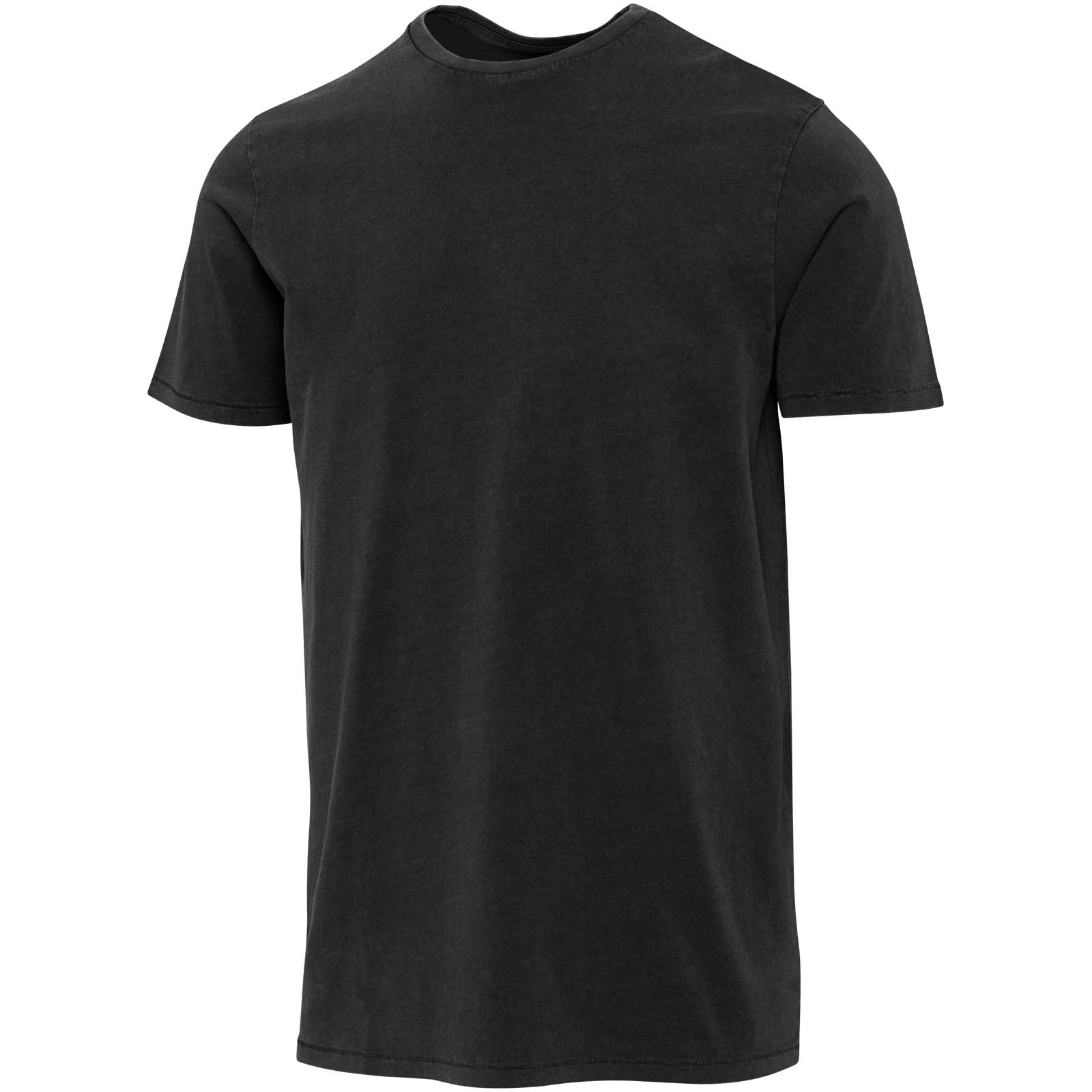 Nanaimo Kurzärmeliges T-Shirt für Herren im Washed Look, 160 g/m2 schwarz