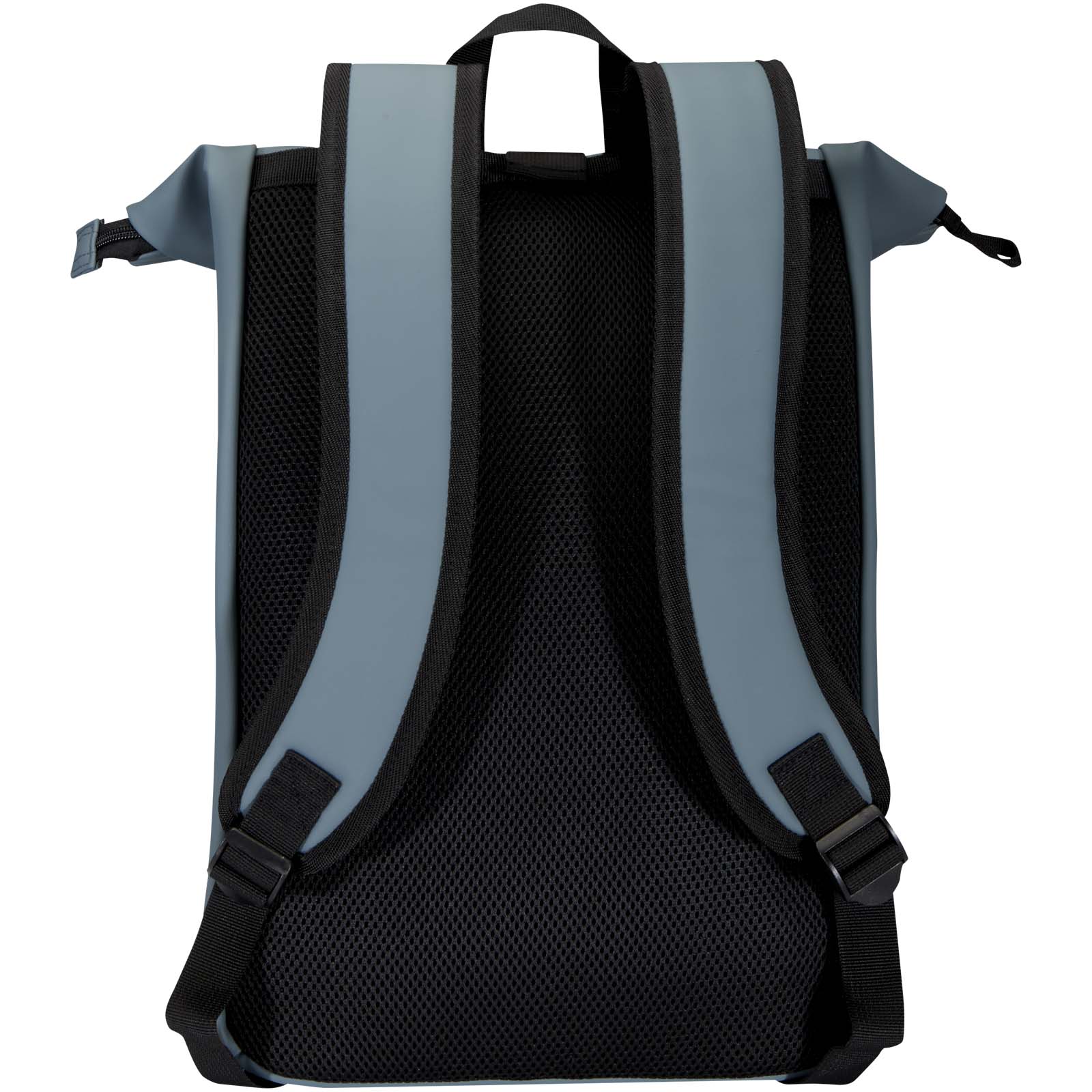 Resi Plus 15" GRS-recycelter Rolltop Rucksack 18 L hale blau
