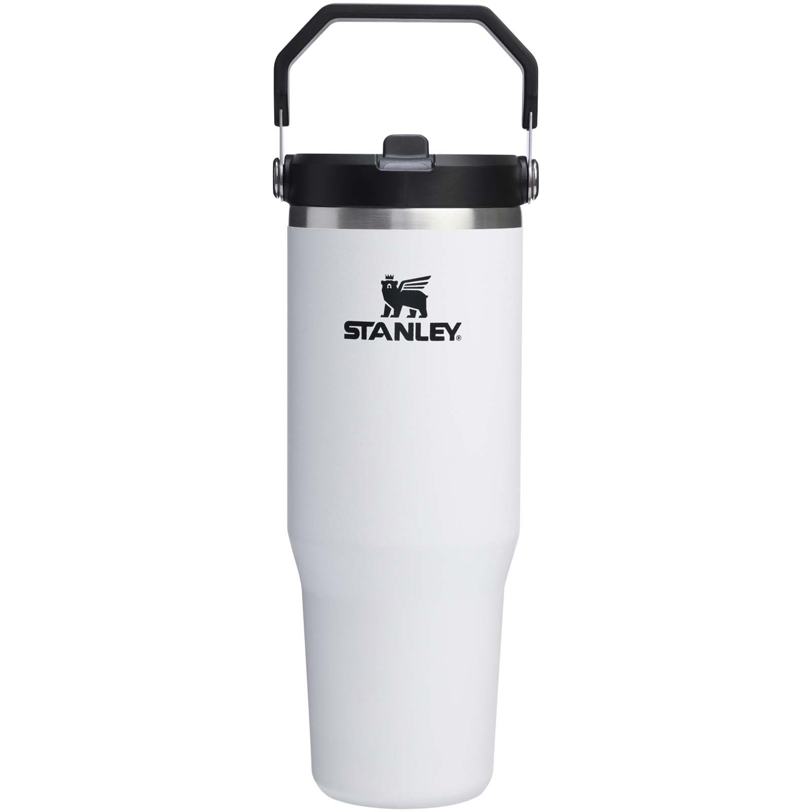 Stanley IceFlow™ 2.0 890 ml Thermobecher aus Edelstahl mit Flip Strohhalm weiss