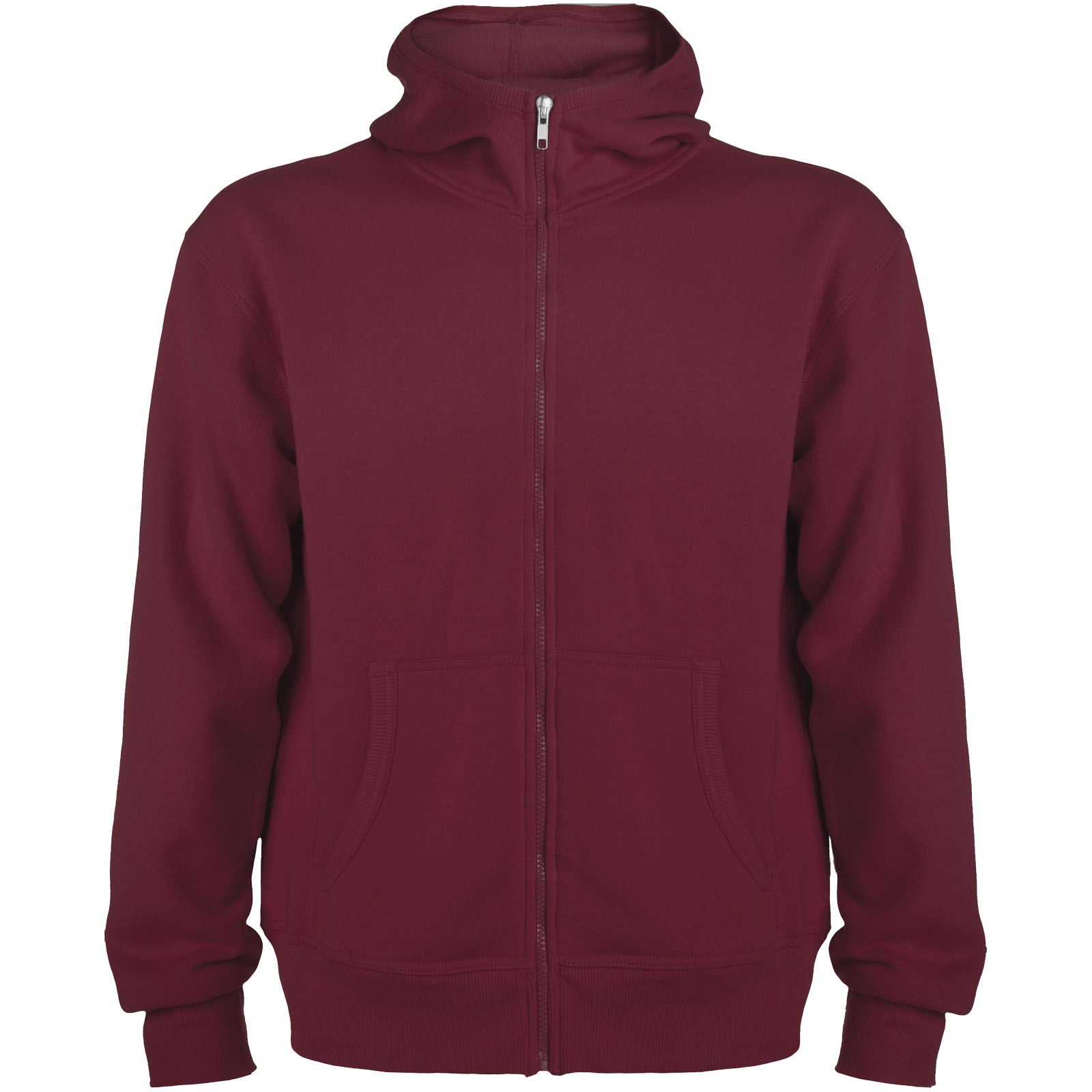 Montblanc 280 g/m² Kapuzensweatjacke Unisex granatrot