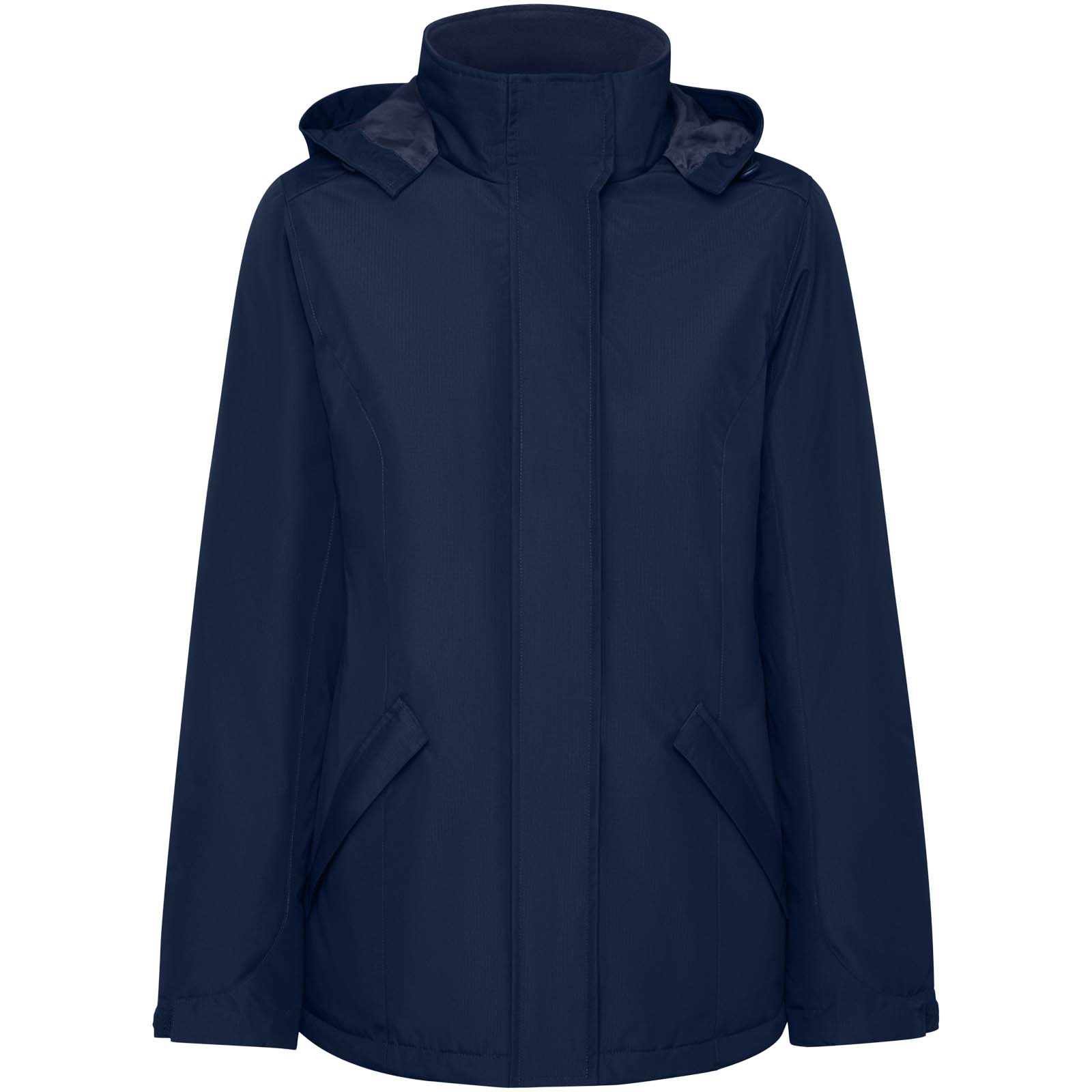 America wattierter Parka für Damen marineblau