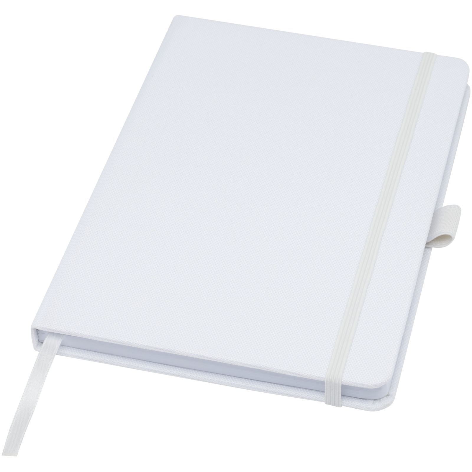Honua A5 Notizbuch aus recyceltem Papier mit Cover aus recyceltem PET weiss