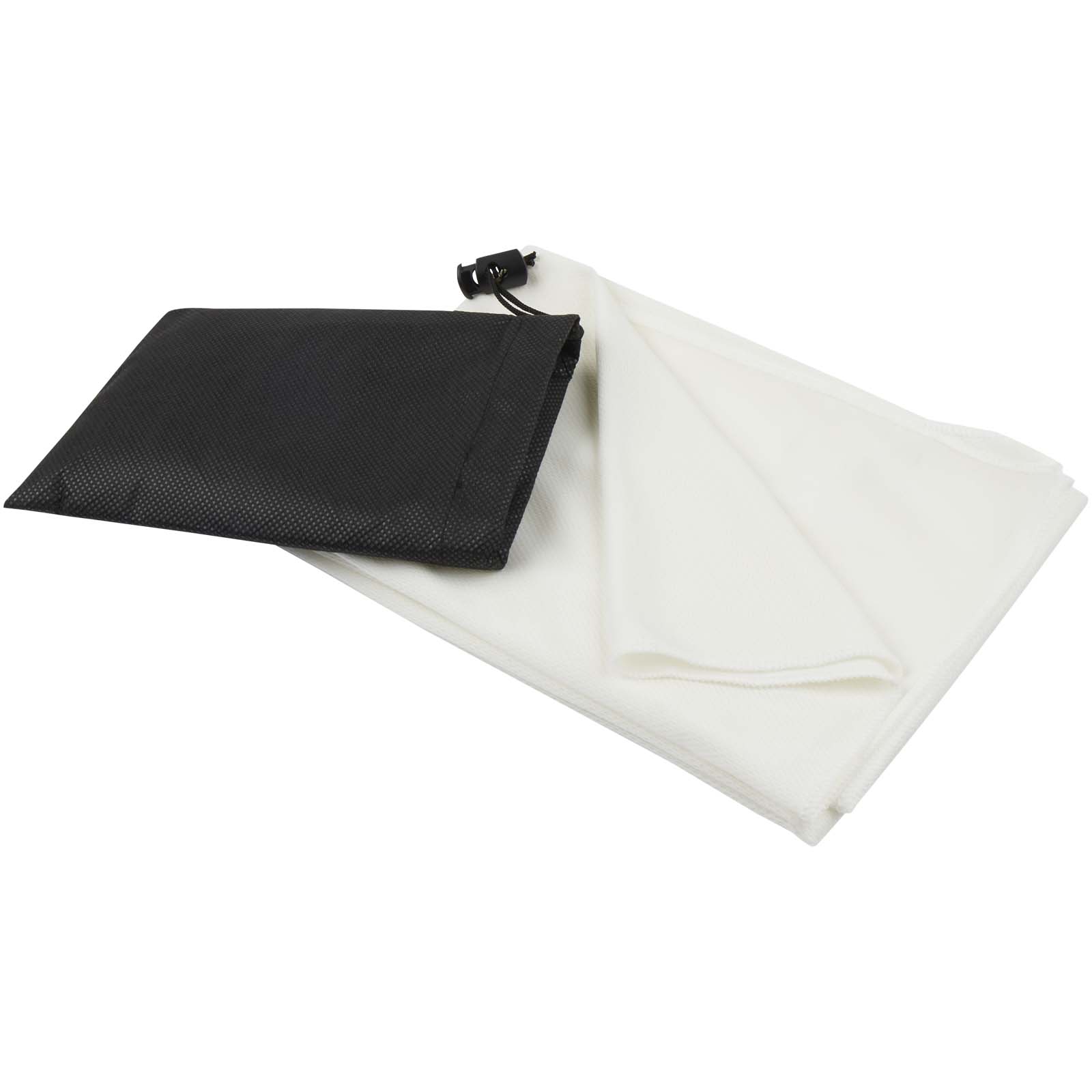 Lucas RPET Sporthandtuch 50 × 100 cm weiss