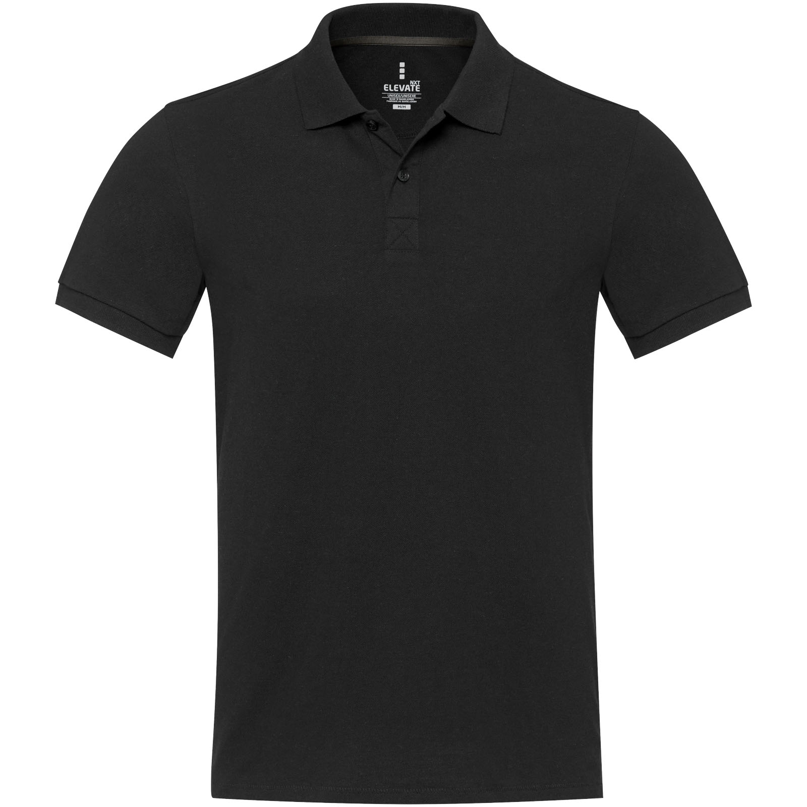 Emerald 200 g/m² Aware™ Polo Unisex aus recyceltem Material schwarz