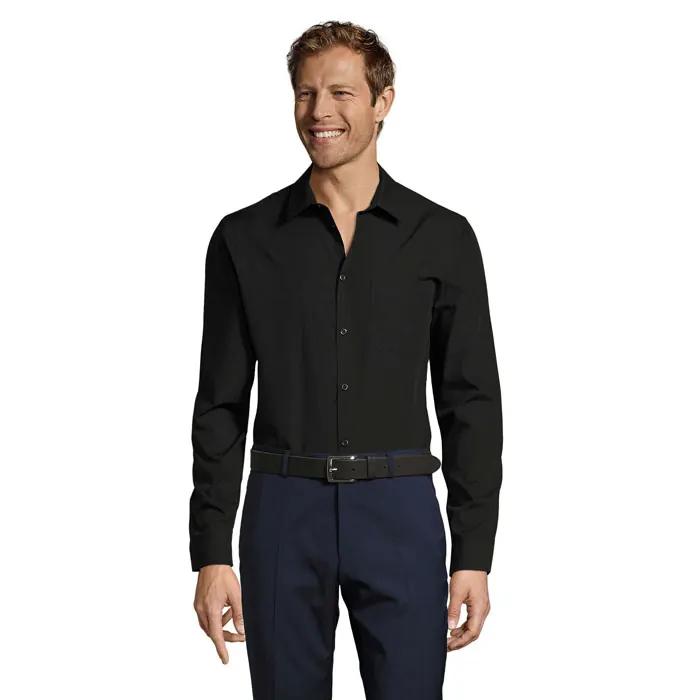 Popelinehemd Baltimore Fit