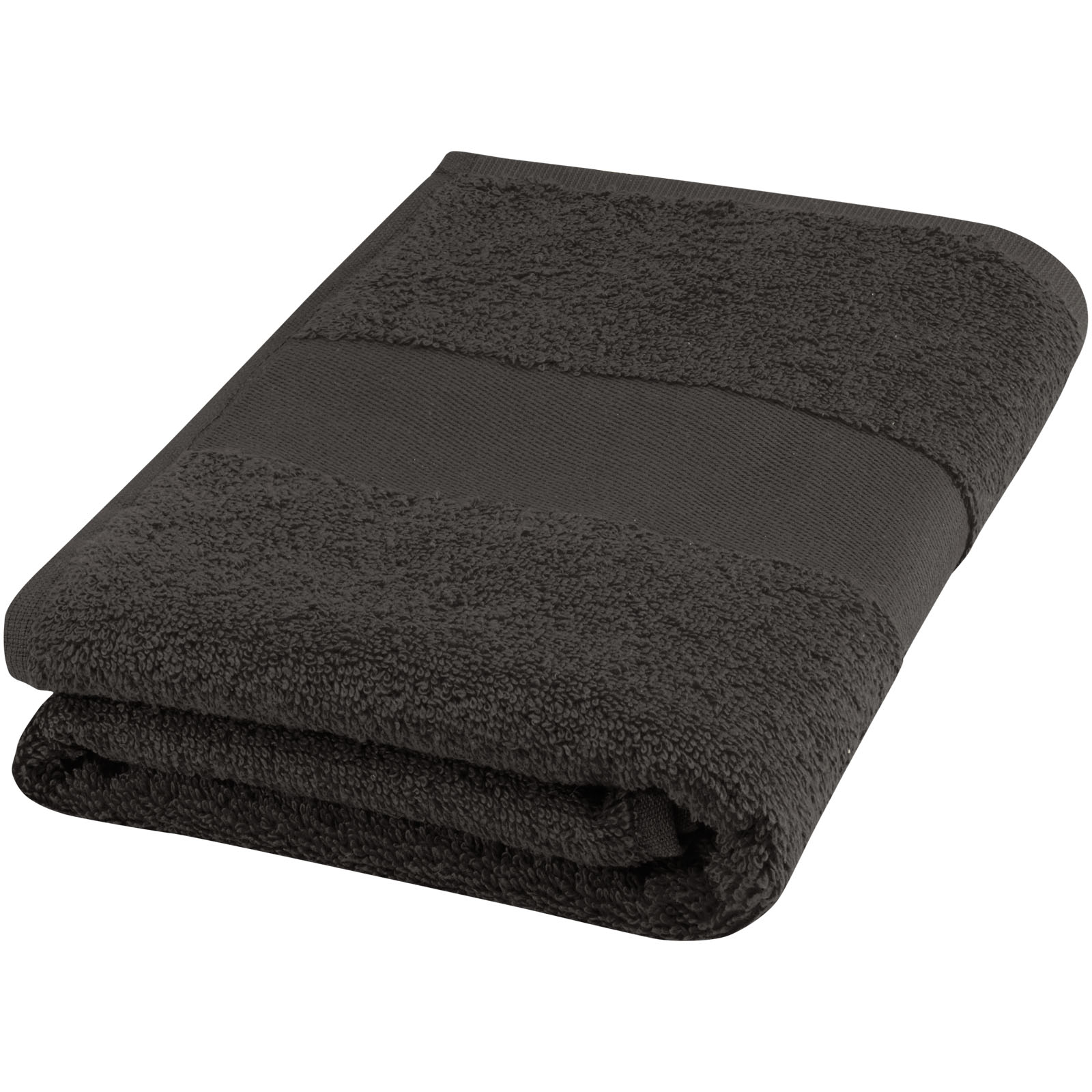 Charlotte 450 g/m² Baumwollhandtuch 50 x 100 cm anthrazit
