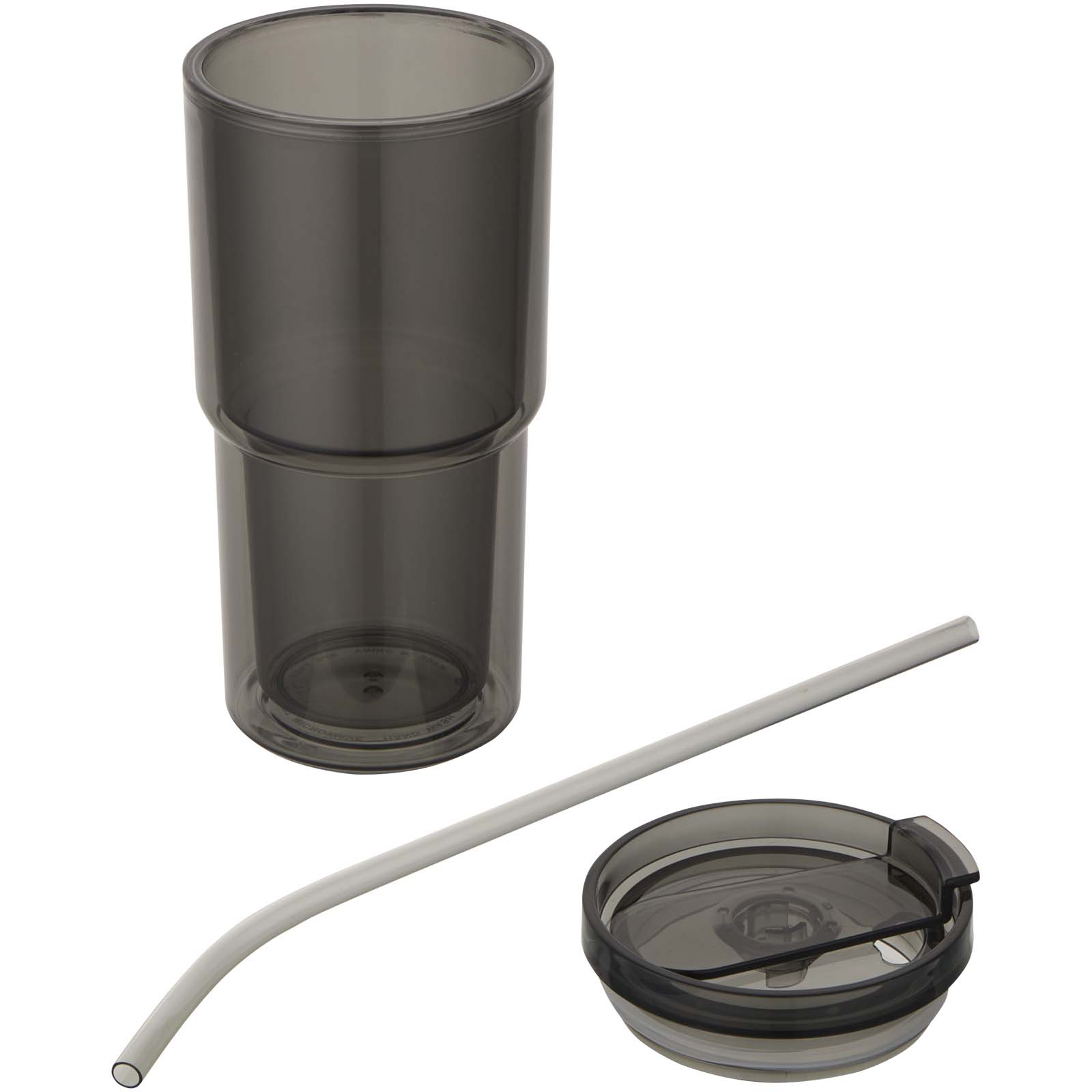 Archer 480 ml doppelwandiger Becher schwarz