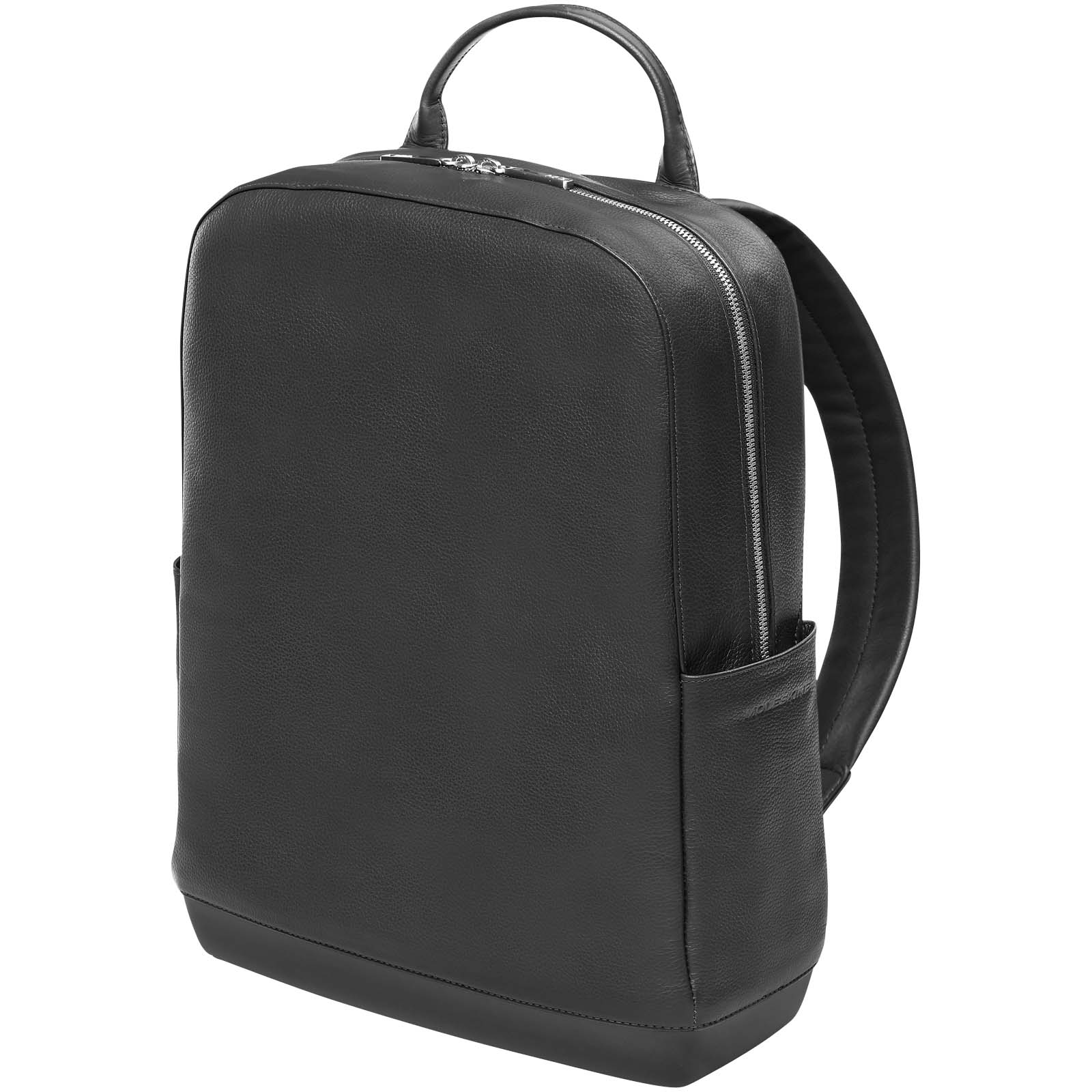 Moleskine Classic Rucksack aus Leder schwarz