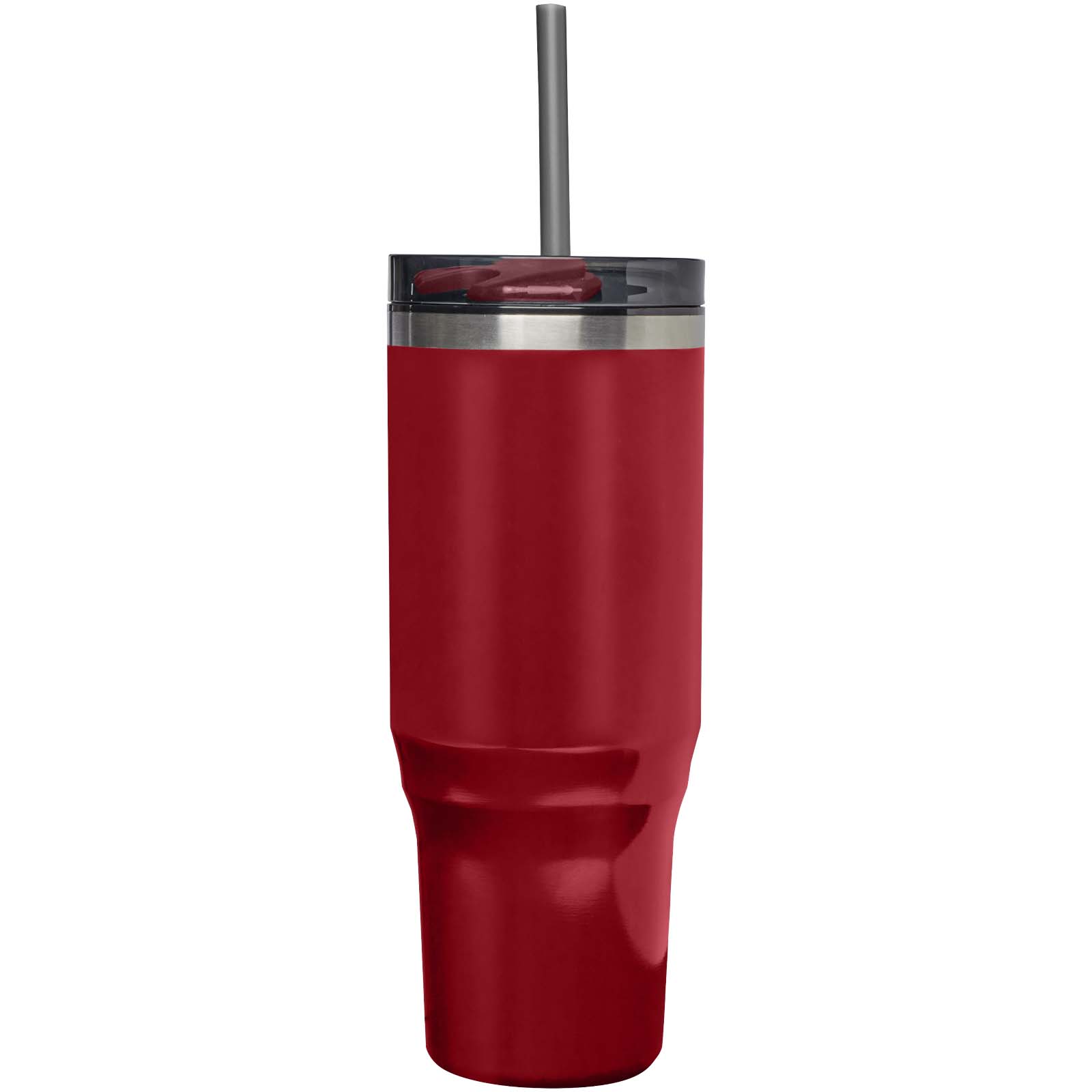 Melbourne 1200 ml RCS-zertifizierter Isolierbecher mit Strohhalm rot