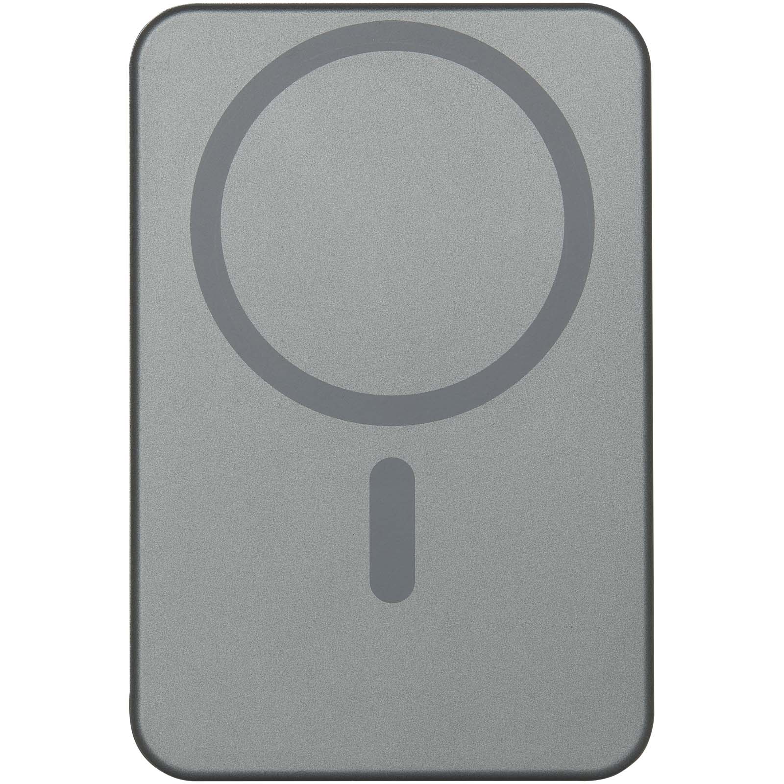 Avis 10.000 mAh RCS Powerbank aus recyceltem Aluminium mit Magnetfunktion gun metal