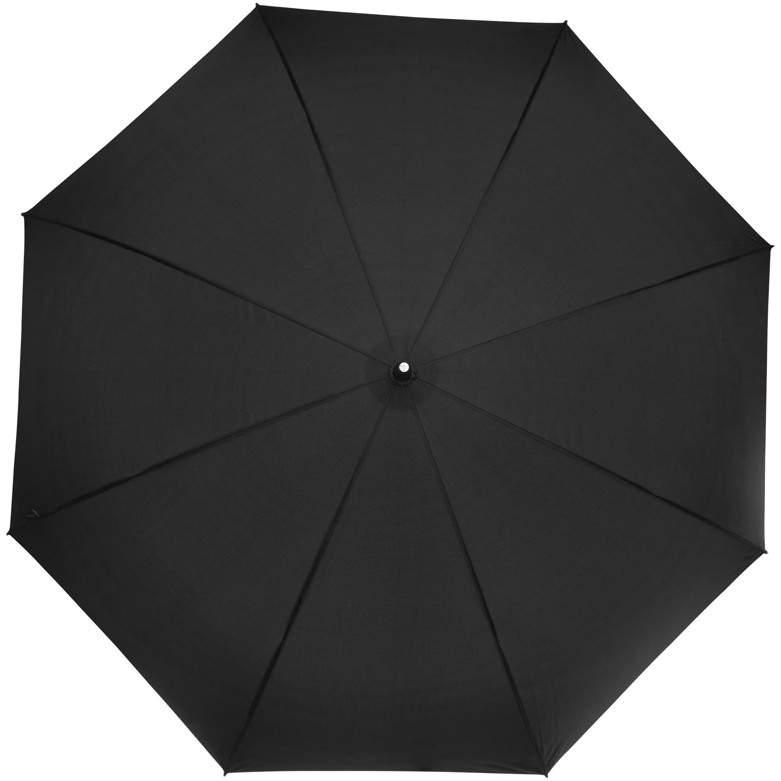 Romee 30'' windbeständiger Golfschirm aus recyceltem PET schwarz