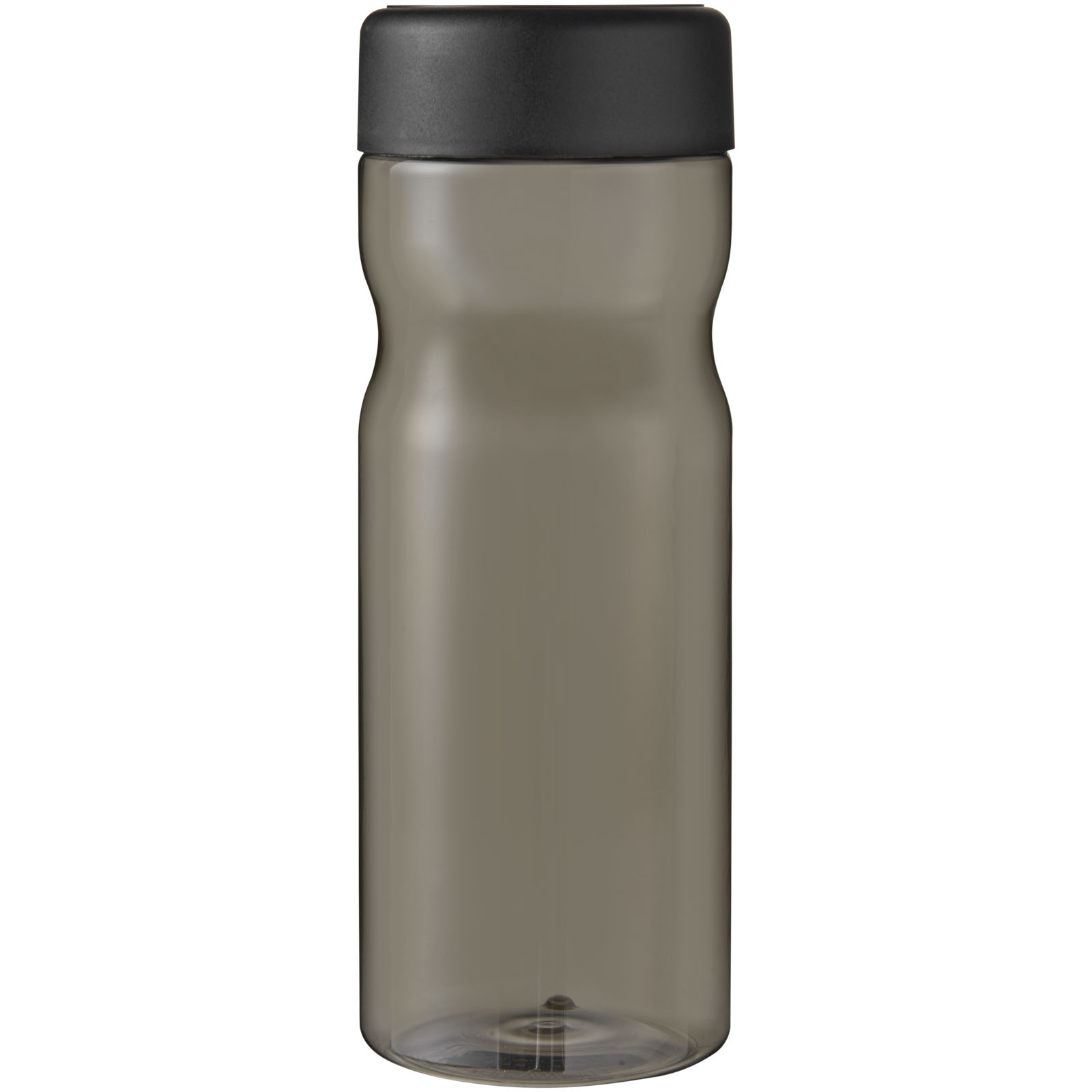 H2O Active® Eco Base 650 ml Sportflasche mit Drehdeckel kohle, schwarz