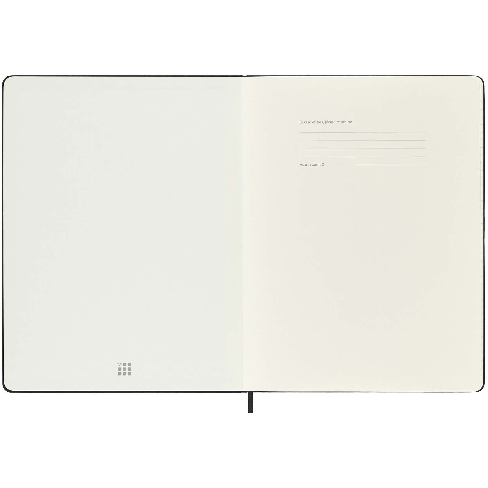 Moleskine Hardcover 12 Monate Wochenkalender XL schwarz
