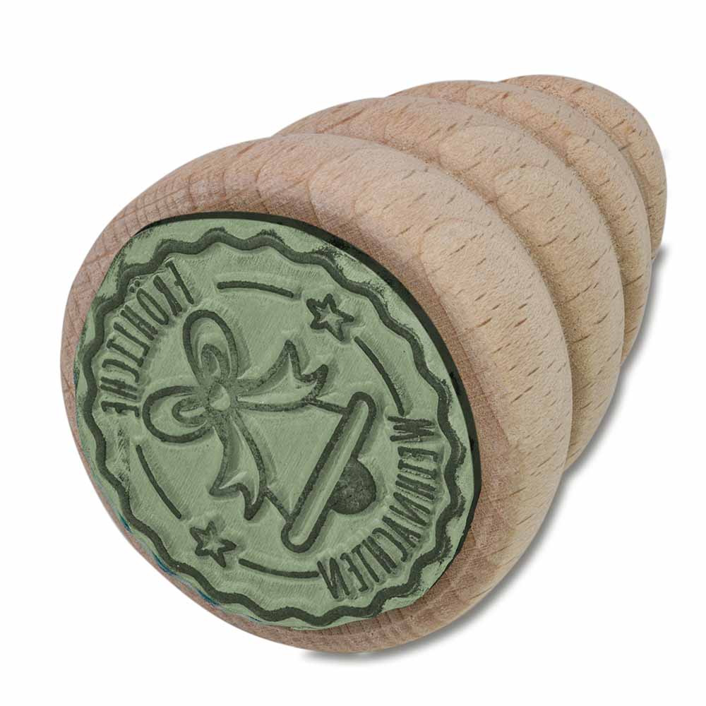 Holz & Herz Festtagsstempel - Druck individuell 4/4-c