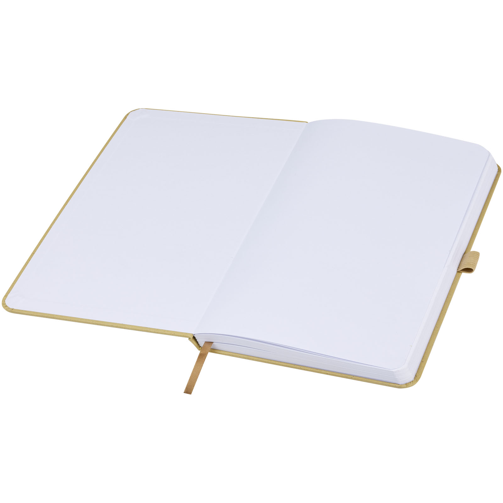 Fabianna Hardcover Notizbuch aus Crush-Papier olive
