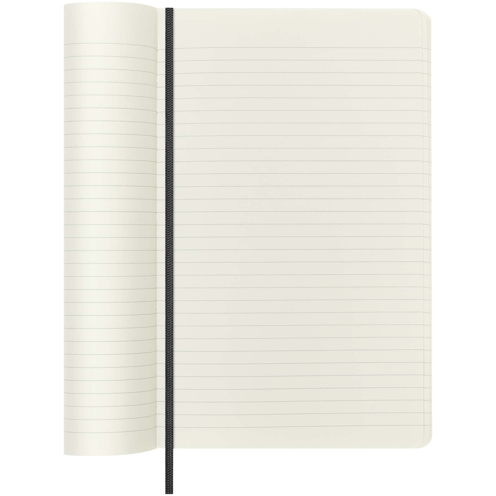Moleskine 100% VEGEA® Boa Softcover Notizbuch L – liniert schwarz