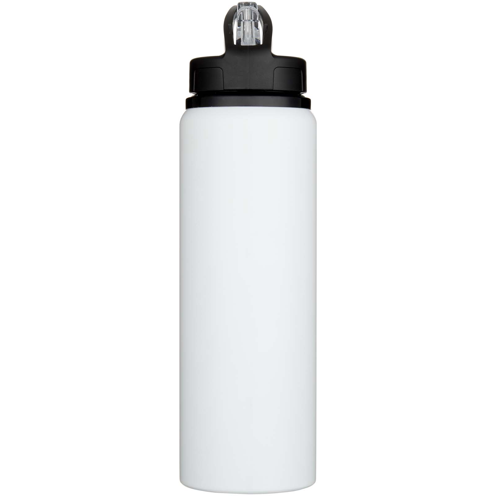 Fitz 800 ml RCS-zertifizierte, einwandige Trinkflasche aus recyceltem Edelstahl weiss