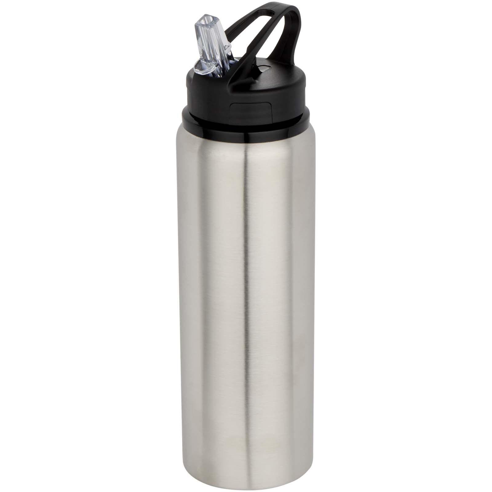 Fitz 800 ml RCS-zertifizierte, einwandige Trinkflasche aus recyceltem Edelstahl grau