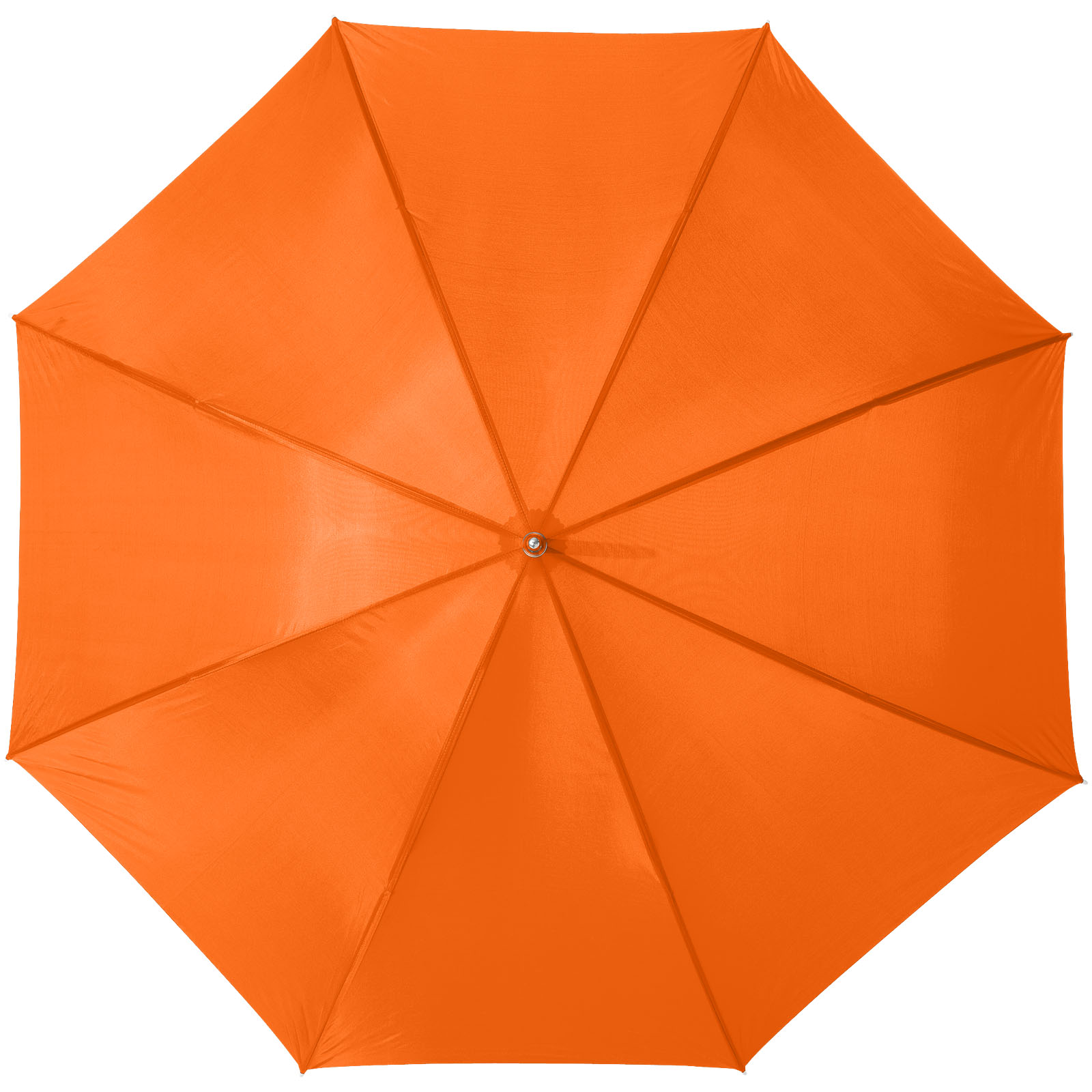 Karl 30" Golfschirm mit Holzgriff orange