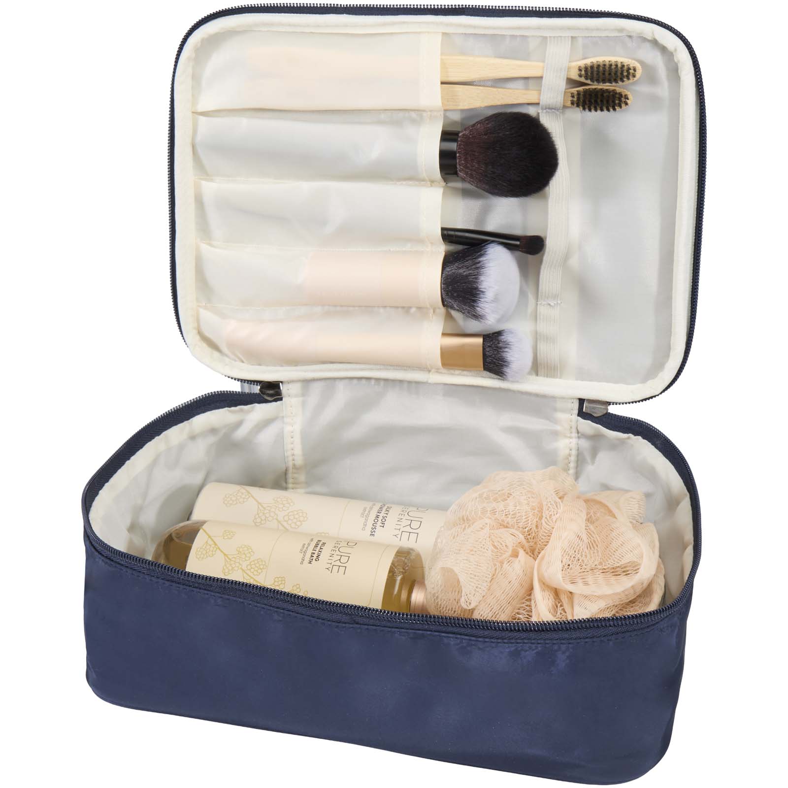 Muse GRS RPET Make-up Organiser navy