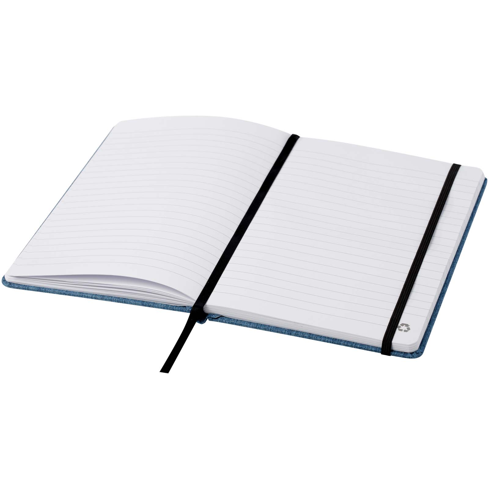 Orin A5 Notizbuch aus RPET hale blau
