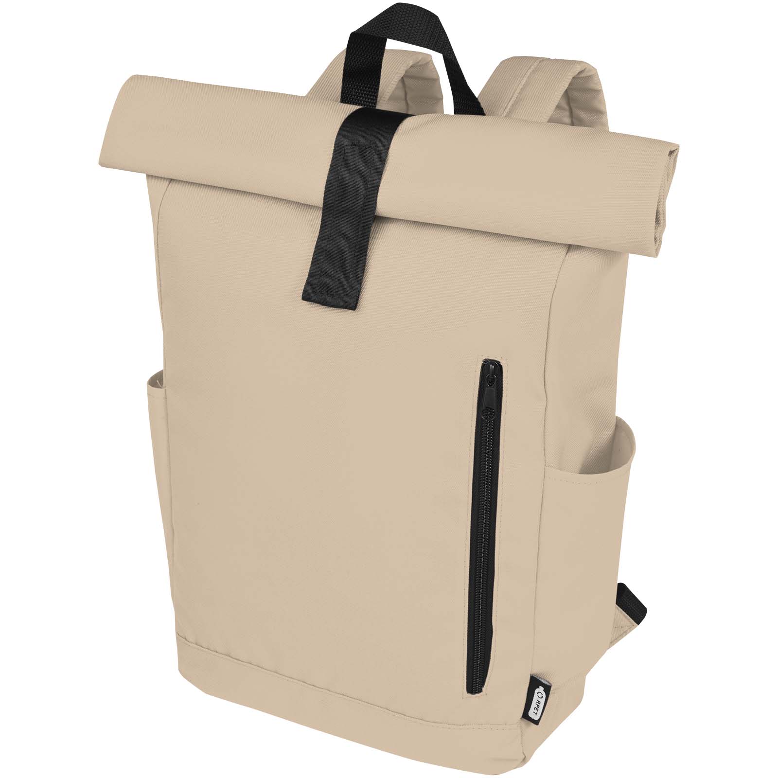 Byron 15,6" GRS RPET Roll-Top Rucksack 18 L oatmeal