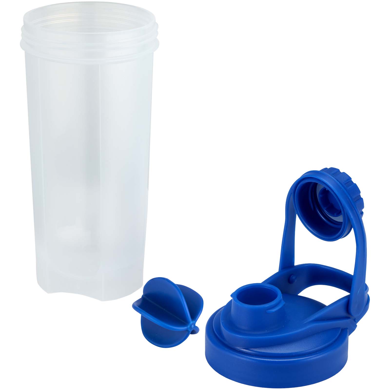 Forza 700 ml Sportflasche mit Shakerball royalblau