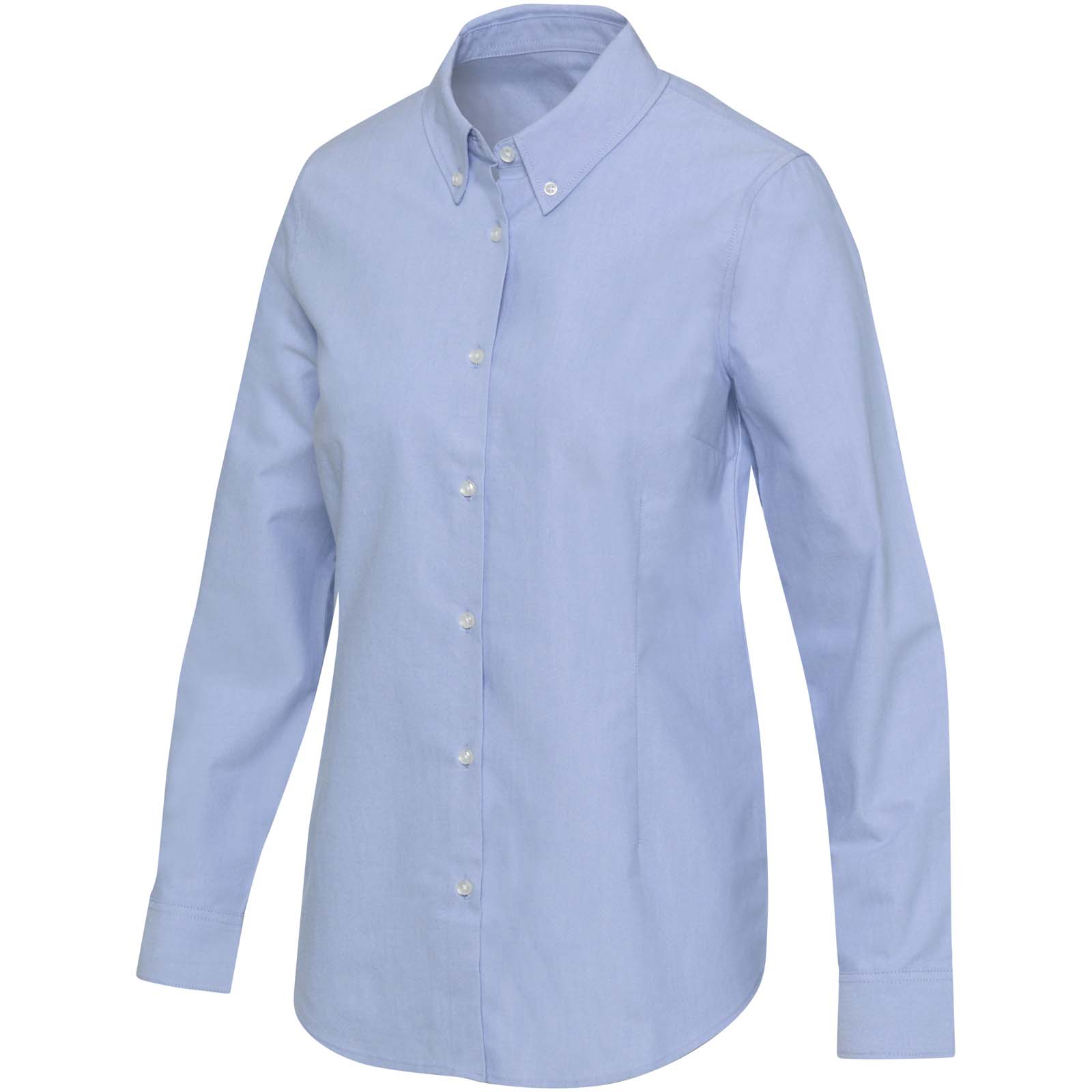 Sphene 165 g/m² Oxford Bluse hellblau