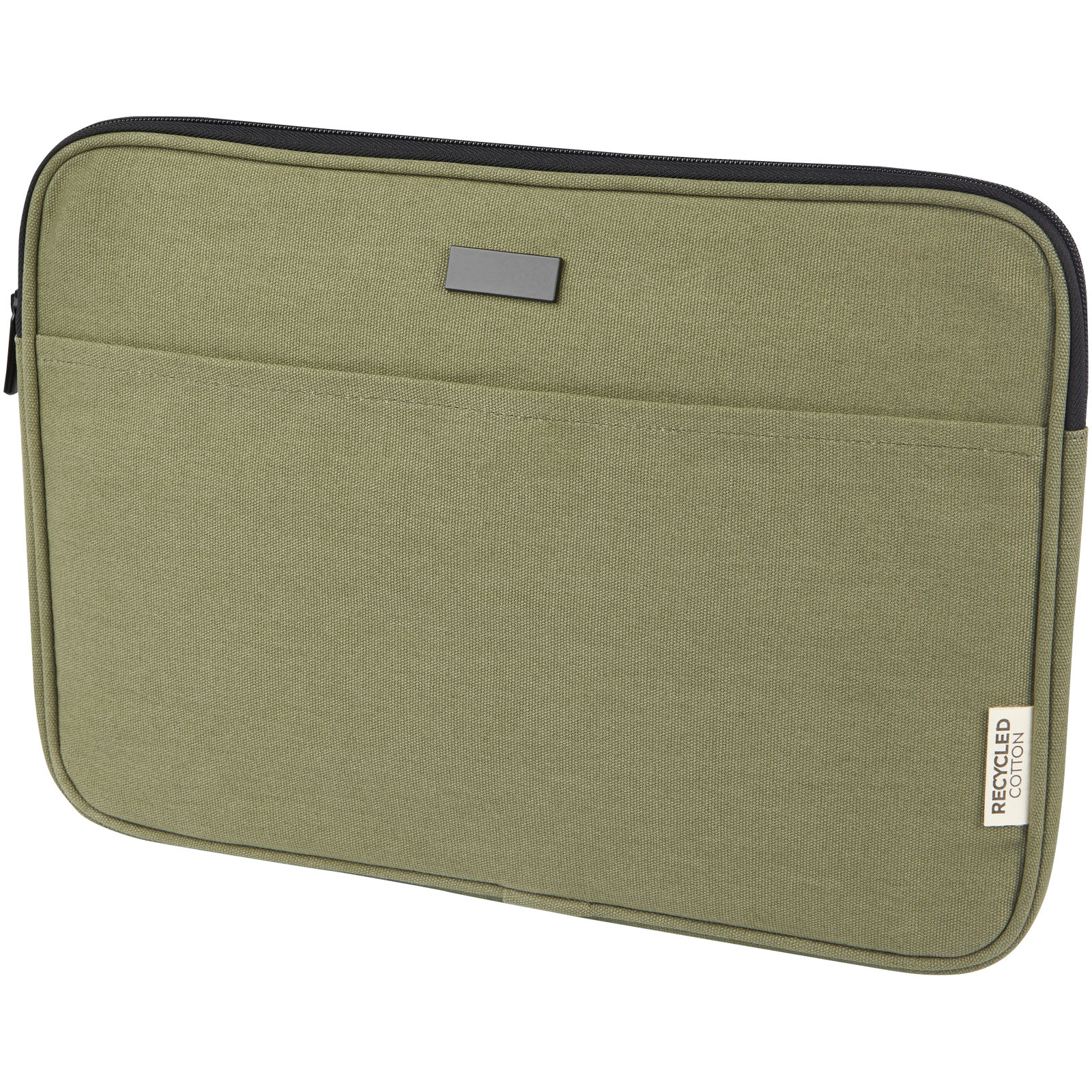 Joey 14" Laptophülle aus GRS recyceltem Canvas 2 L olive