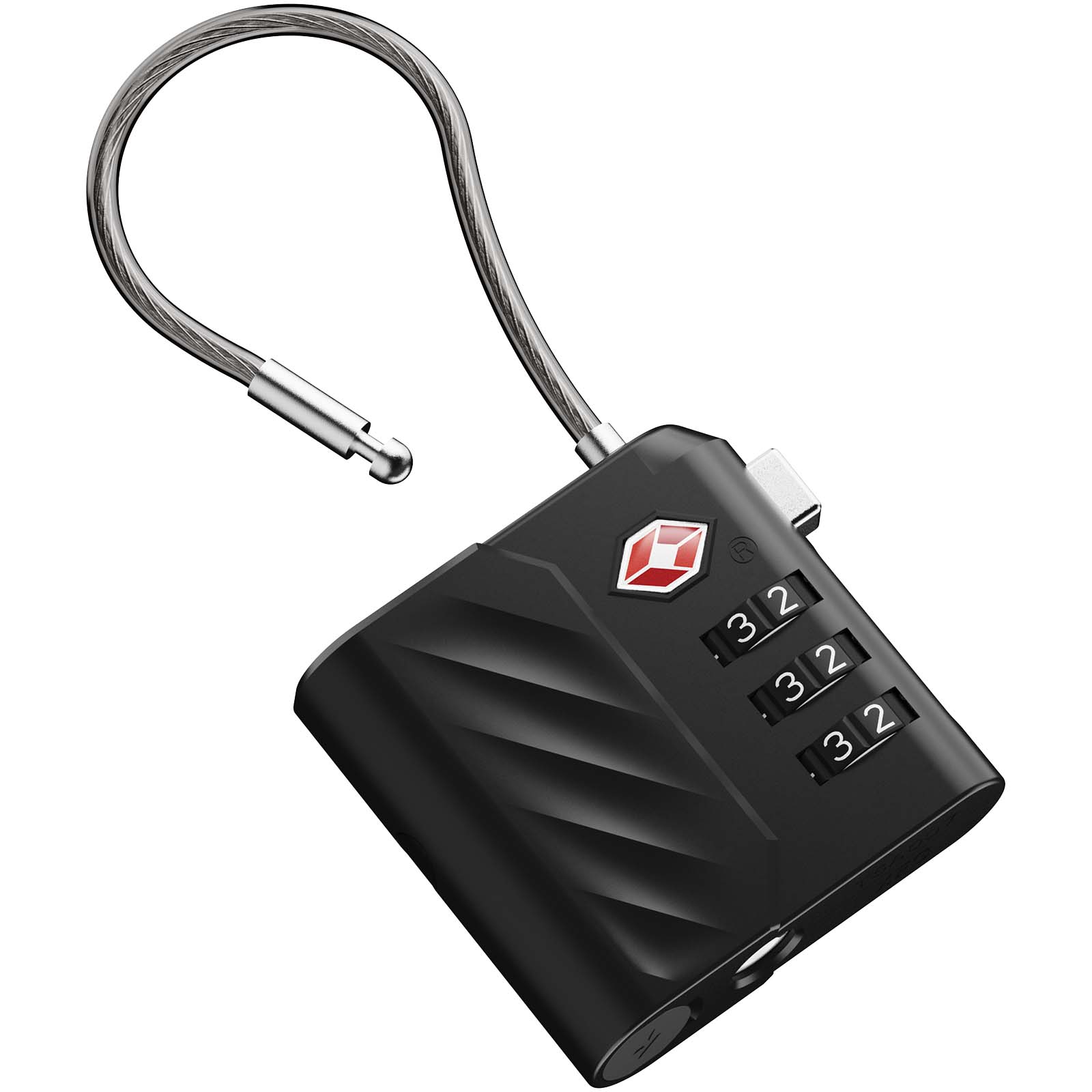 Xtorm Lock Tag TSA Zahlenschloss mit Standort Tracker schwarz