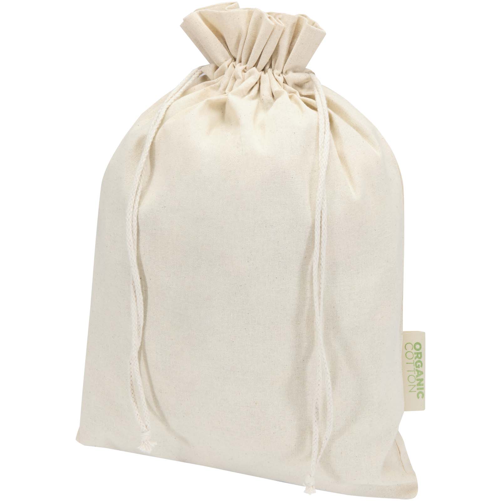Odisha 140 g/m² OCS Bio Zuziehbeutel – 42 × 30 cm natur