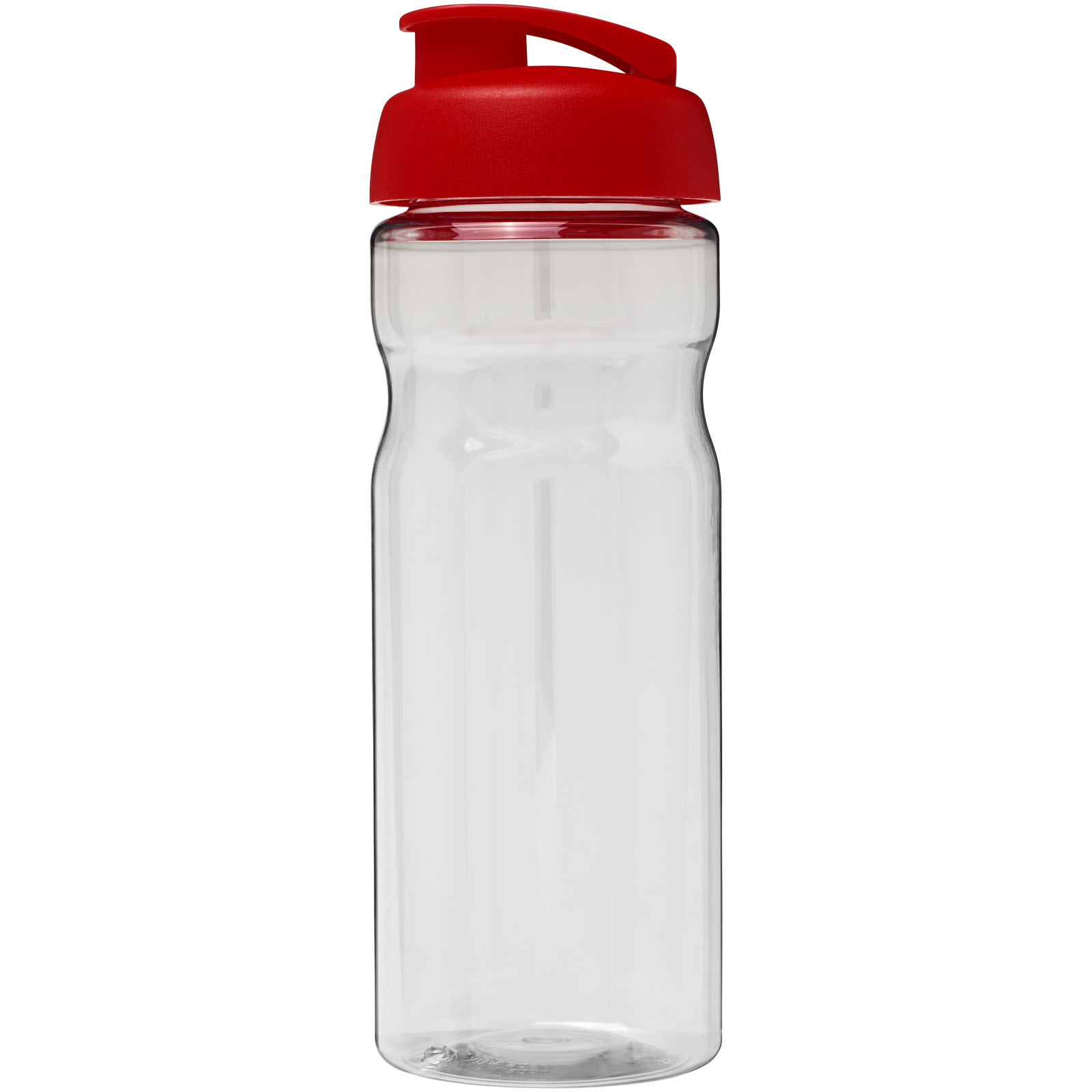 H2O Active® Base 650 ml Sportflasche mit Klappdeckel transparent, rot