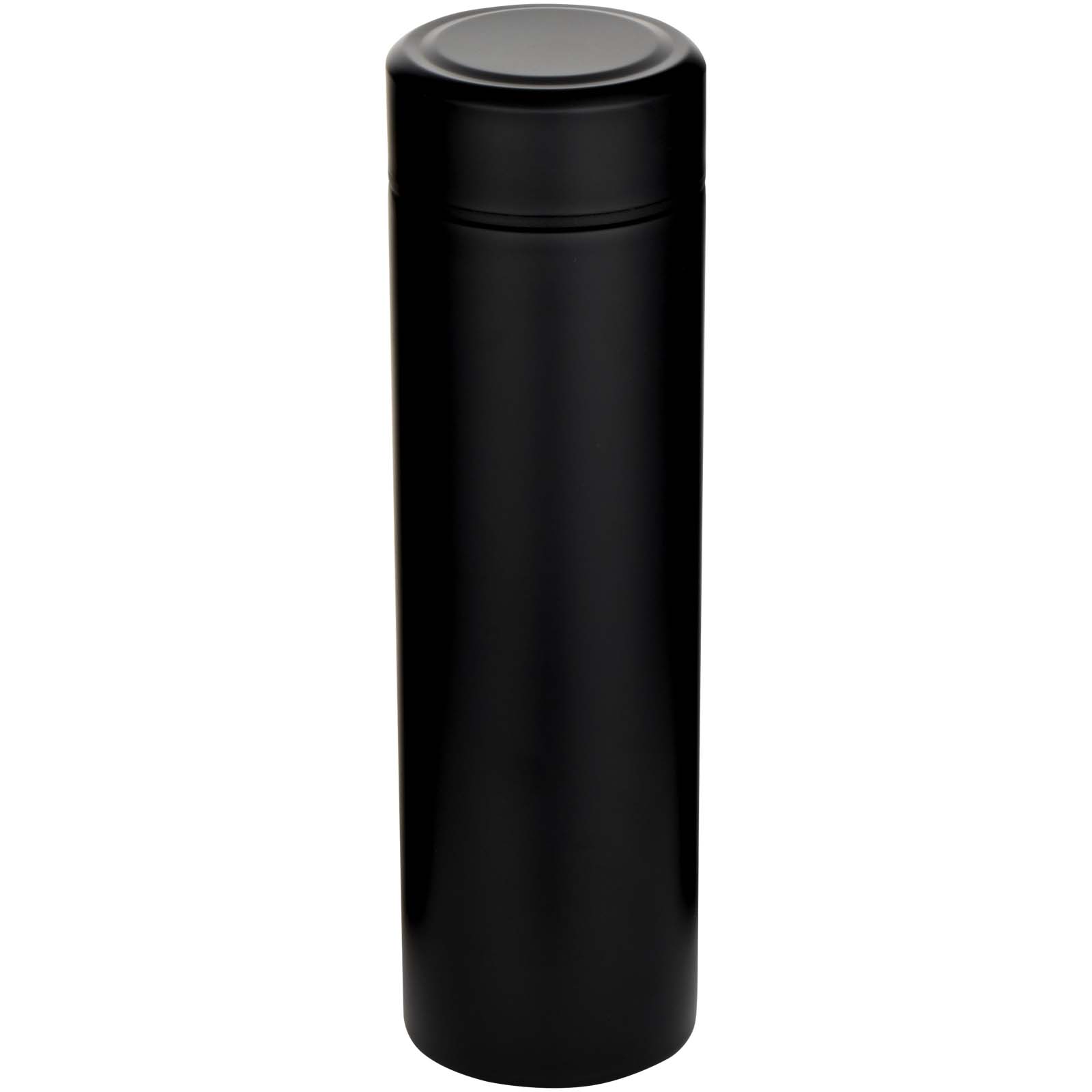 Taylor 450 ml Doppelwand Isolierflasche aus Edelstahl mit Teesieb schwarz