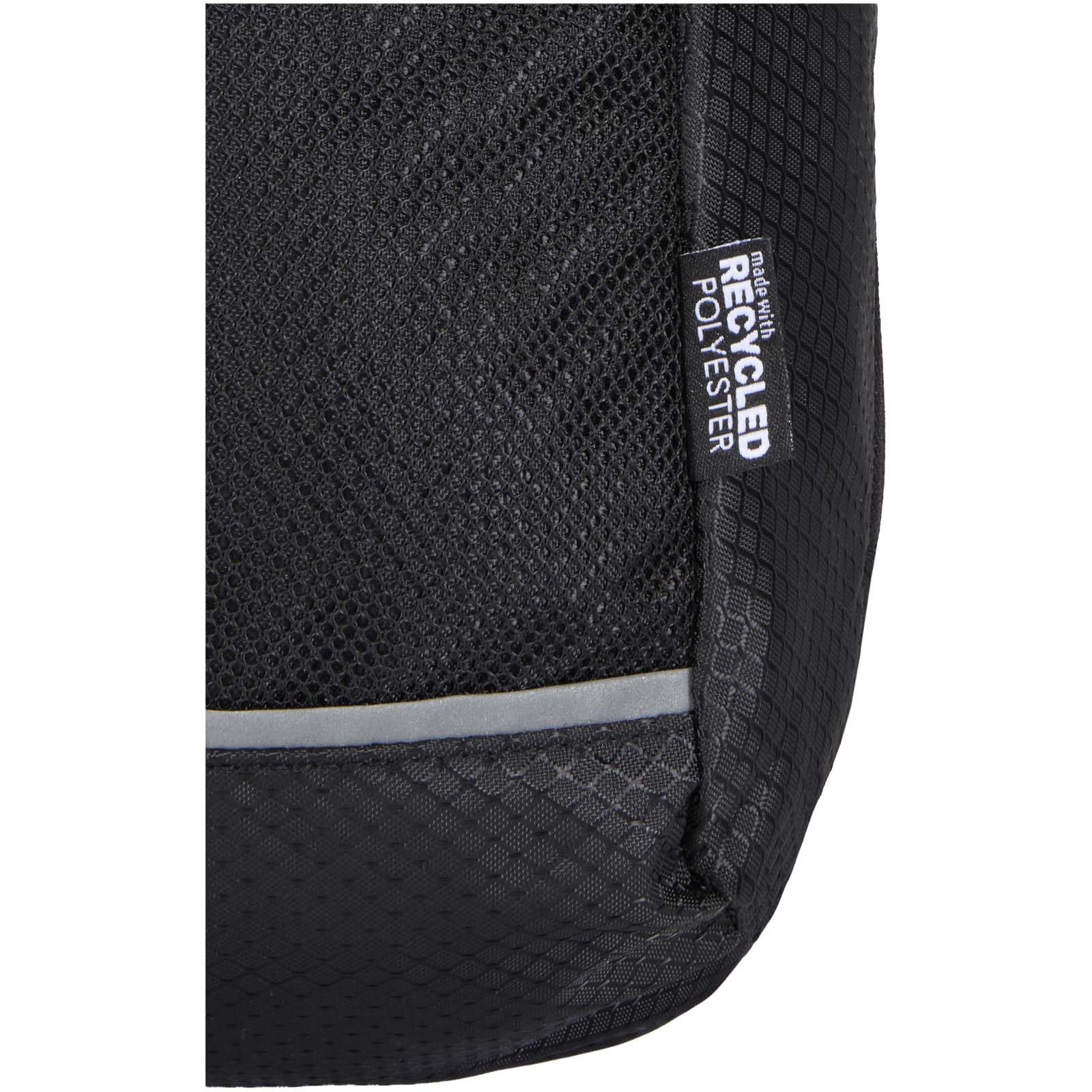 Varyon GRS-recycelter Schulterrucksack schwarz