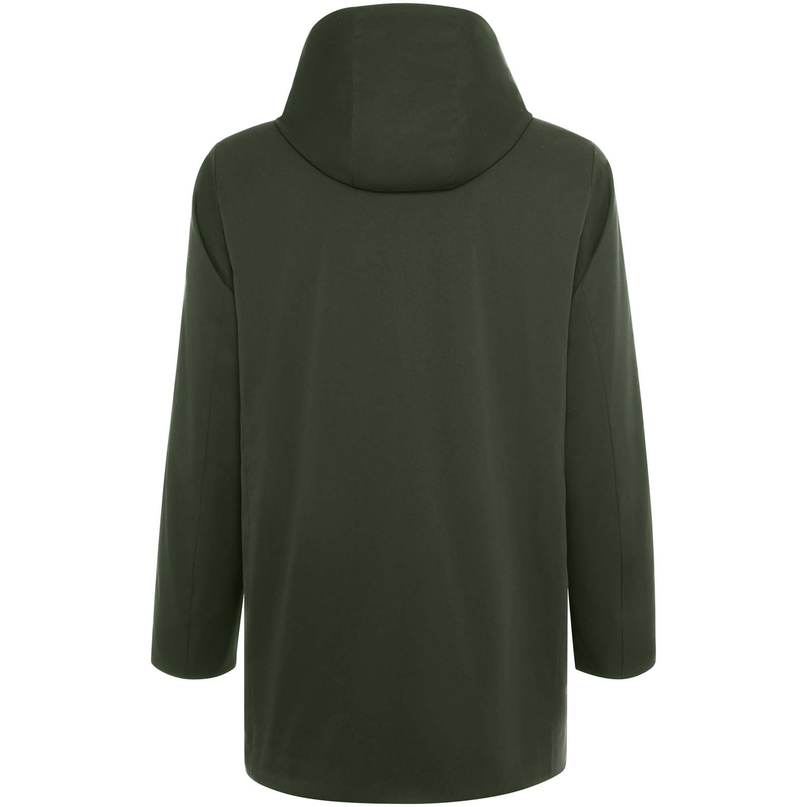 Dome wattierte Parka-Jacke Unisex Rauchgrün