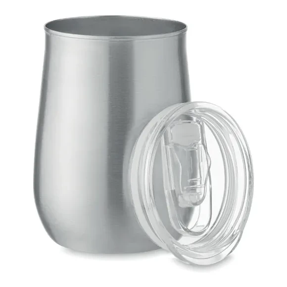 Becher recycelter Edelstahl